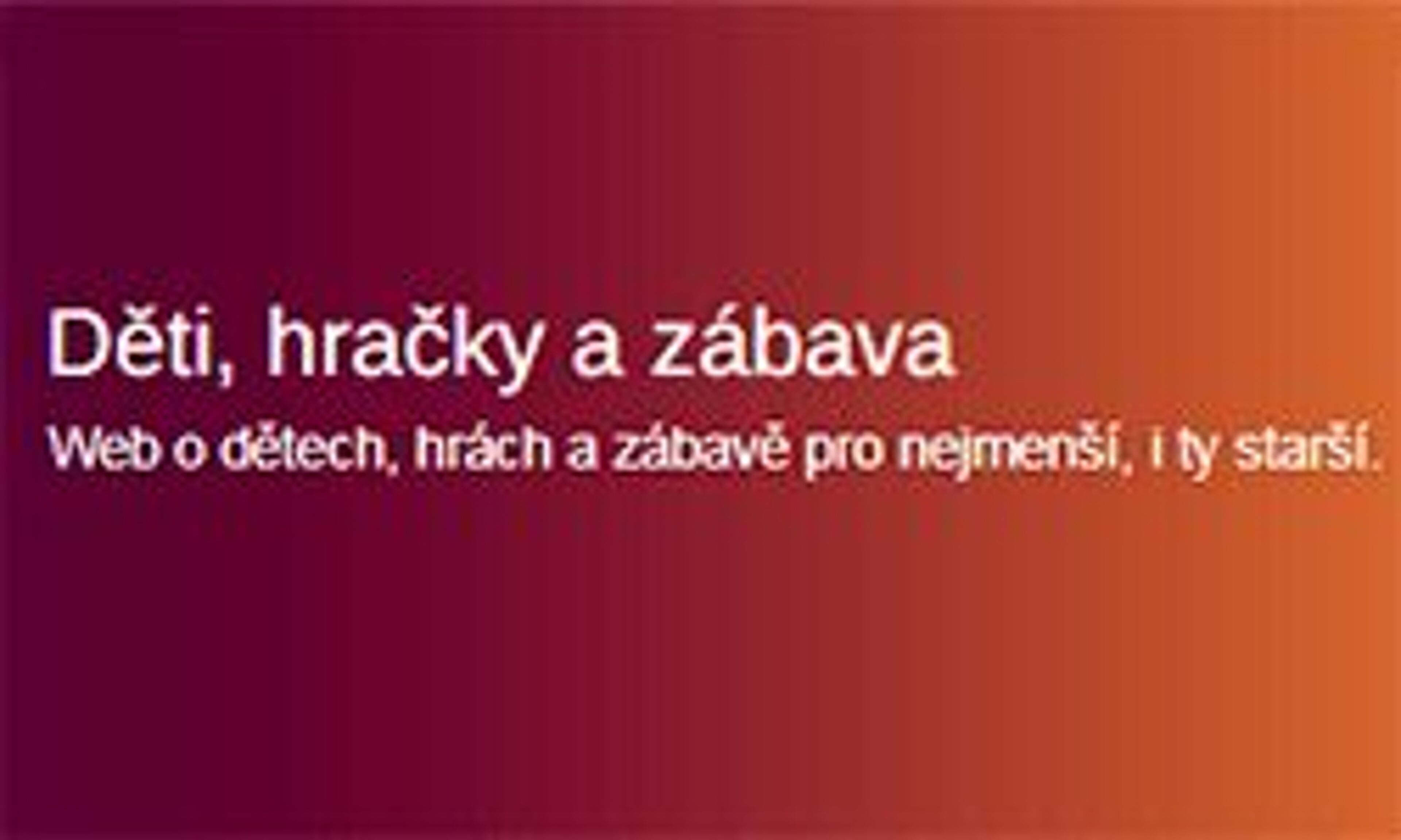 Informakezde (Dzieci) (deti.informacezde.eu)