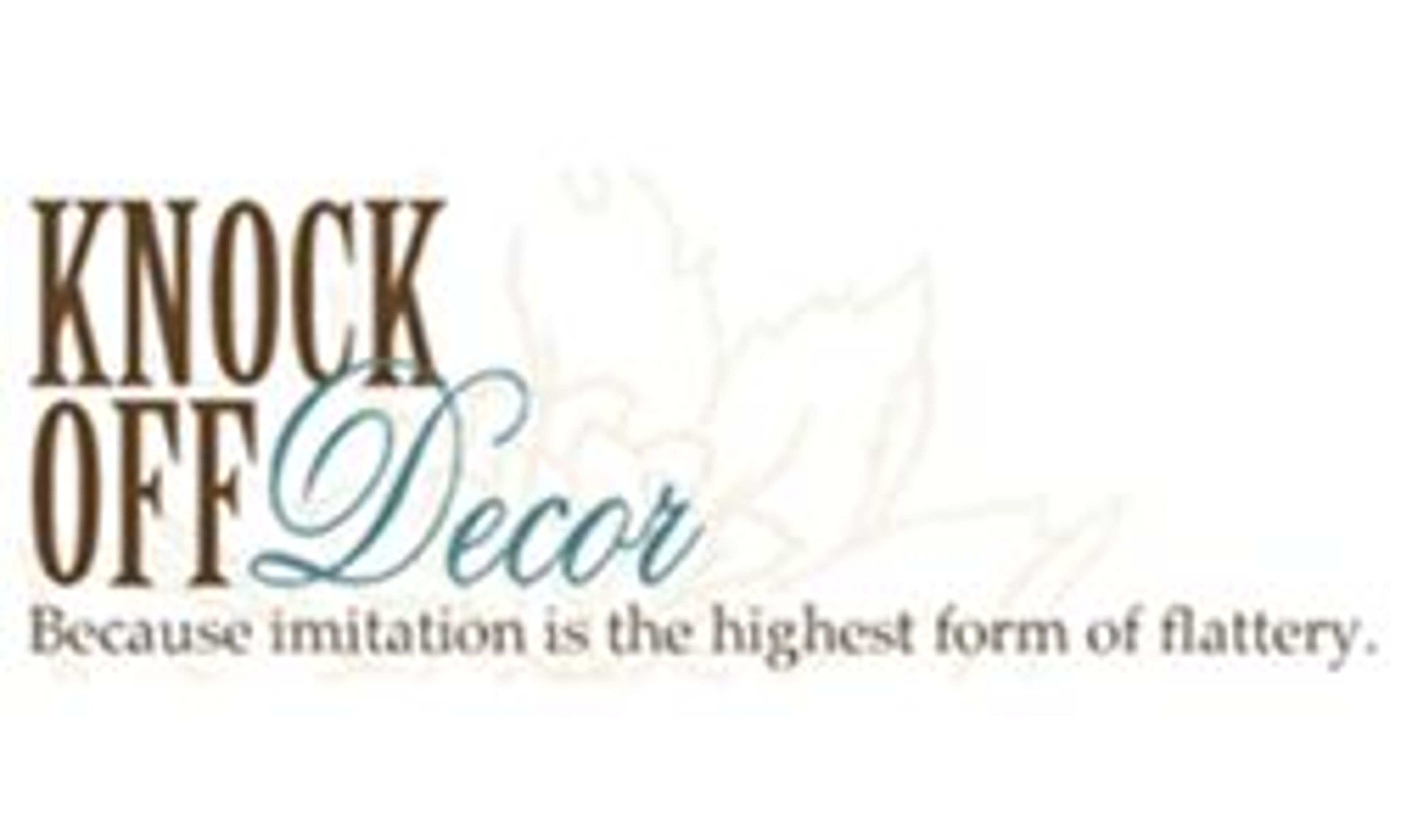 Abgeschlagenes Dekor (knockoffdecor.com)