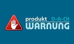 Įspėjimas apie gaminį (produktwarnung.eu)