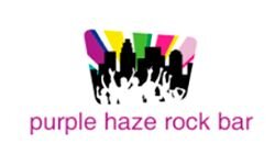 Violetinė miglos roko juosta (purplehazerockbar.com)