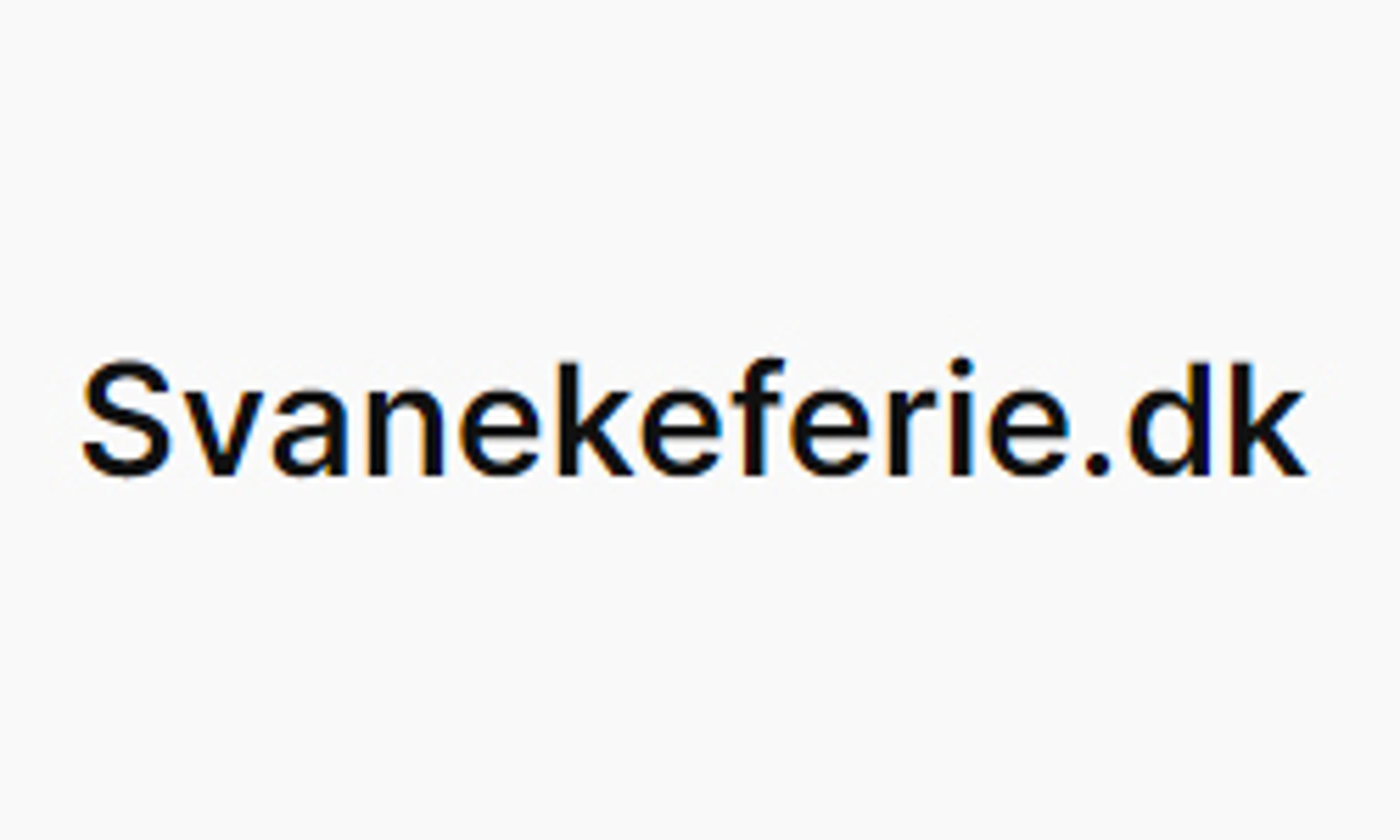 svanekeferie.dk