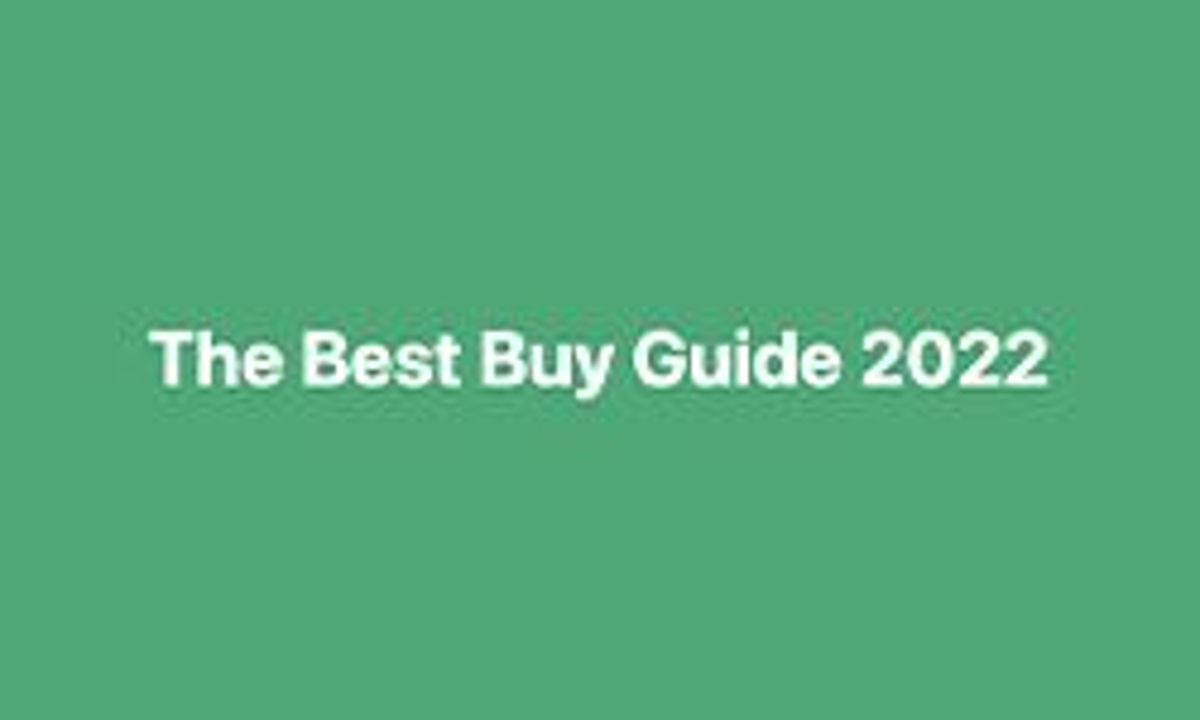 Руководство по лучшей покупке (thebestbuyguide.com)