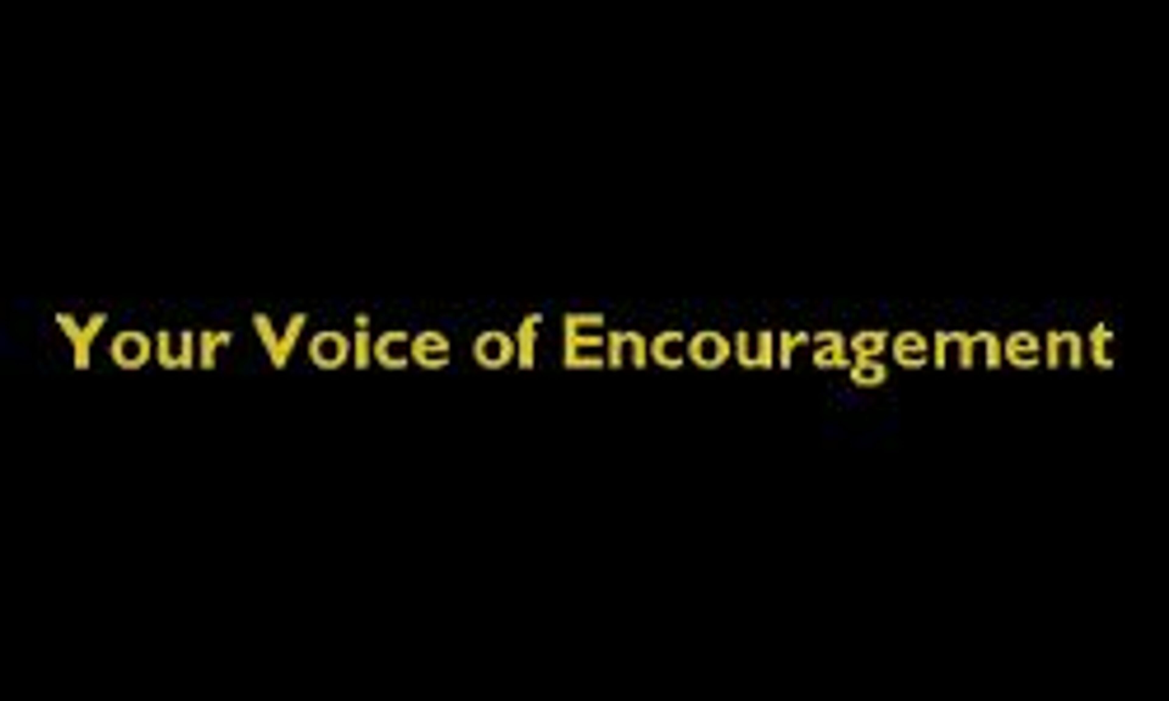 Votre voix d'encouragement (yourvoiceofencouragement.com)