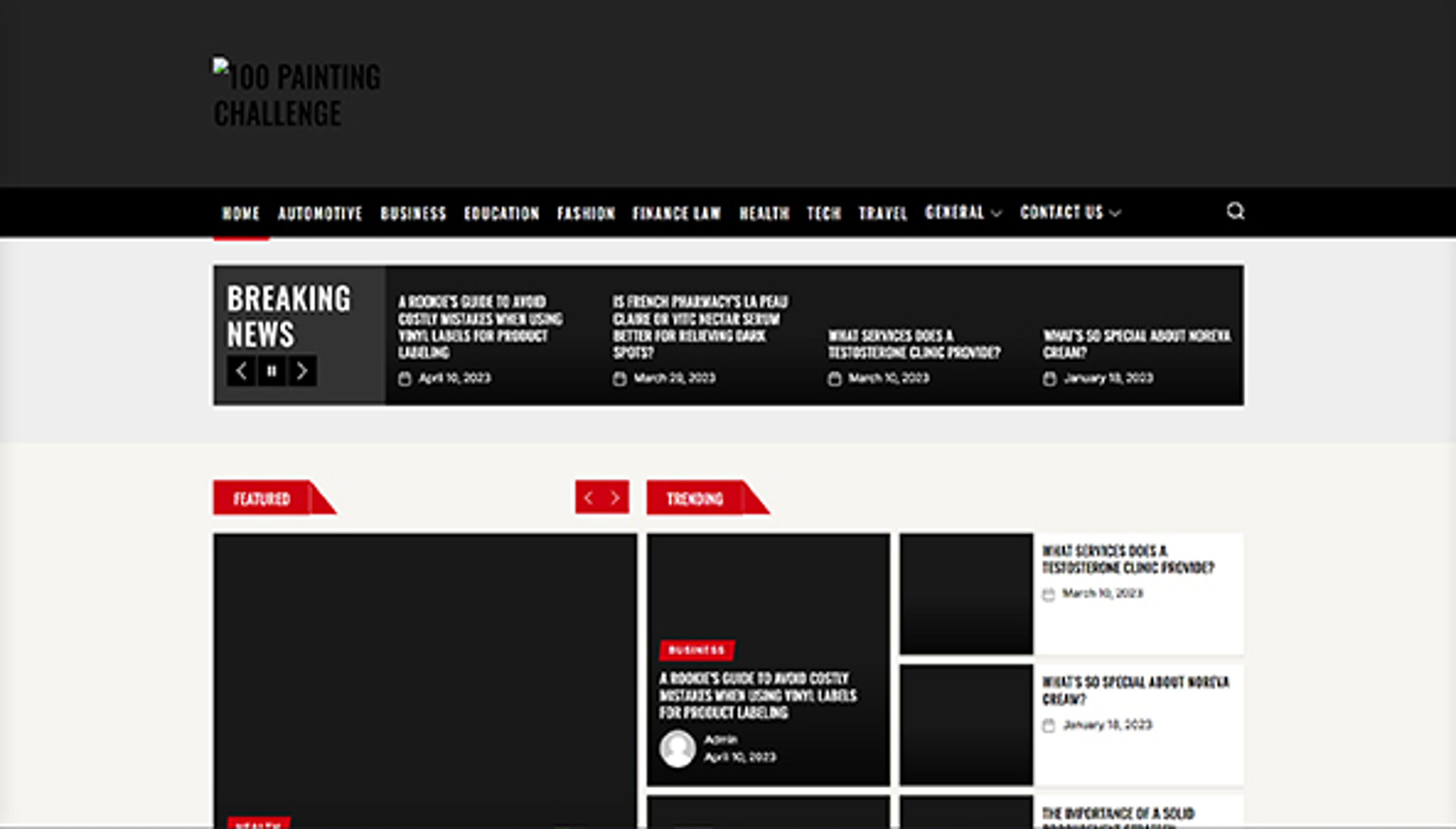 100paintingschallenge.com