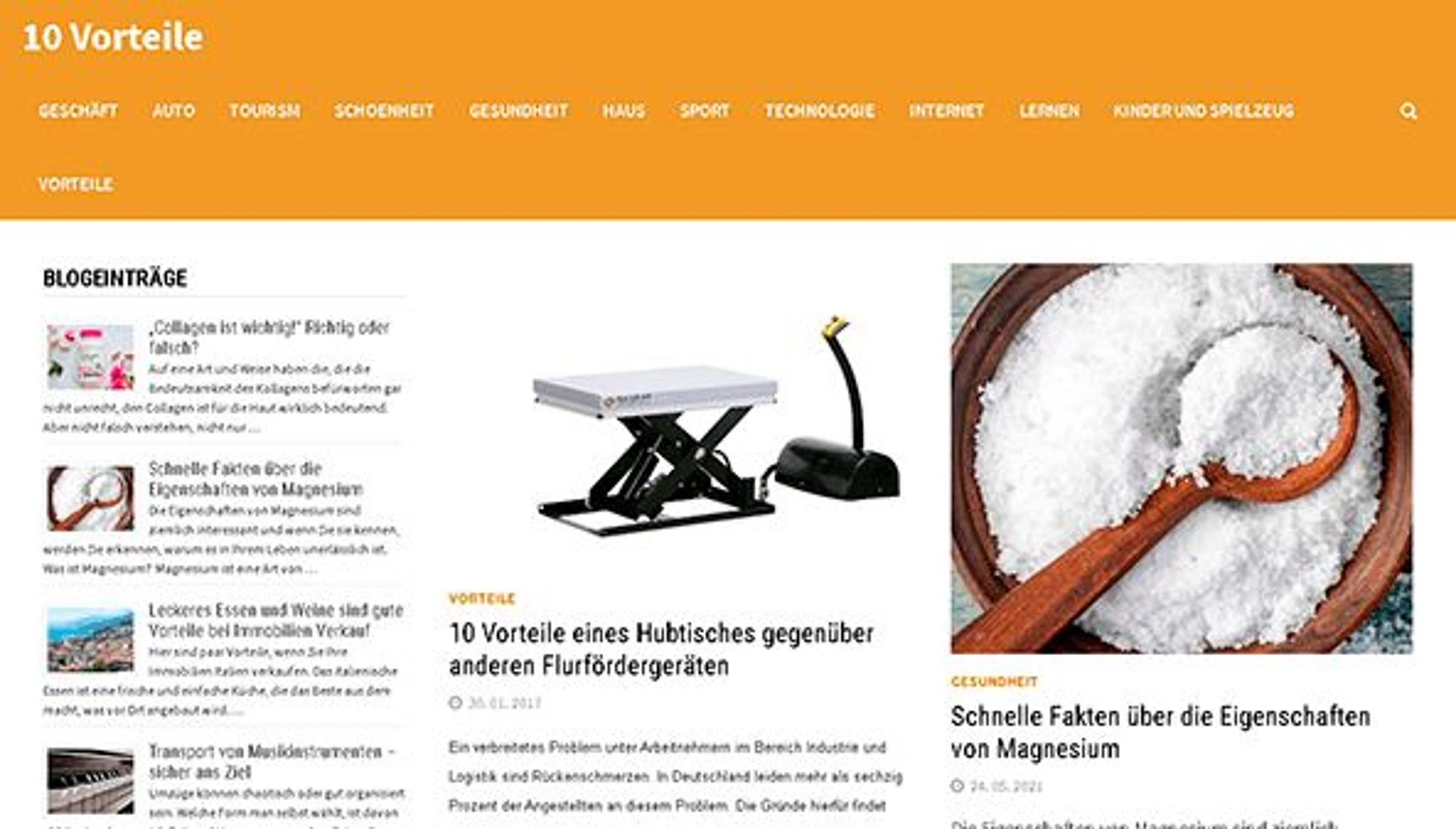 10 vantagens (10vorteile.com)