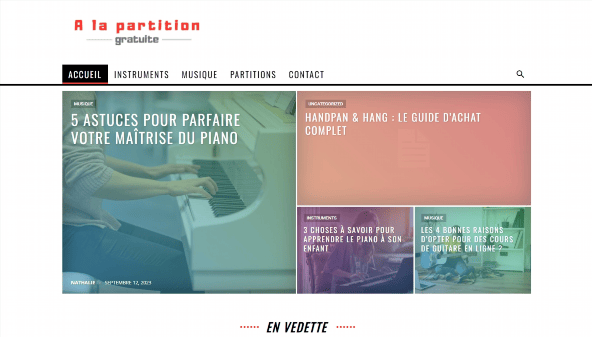 a-la-partition-gratuite.com