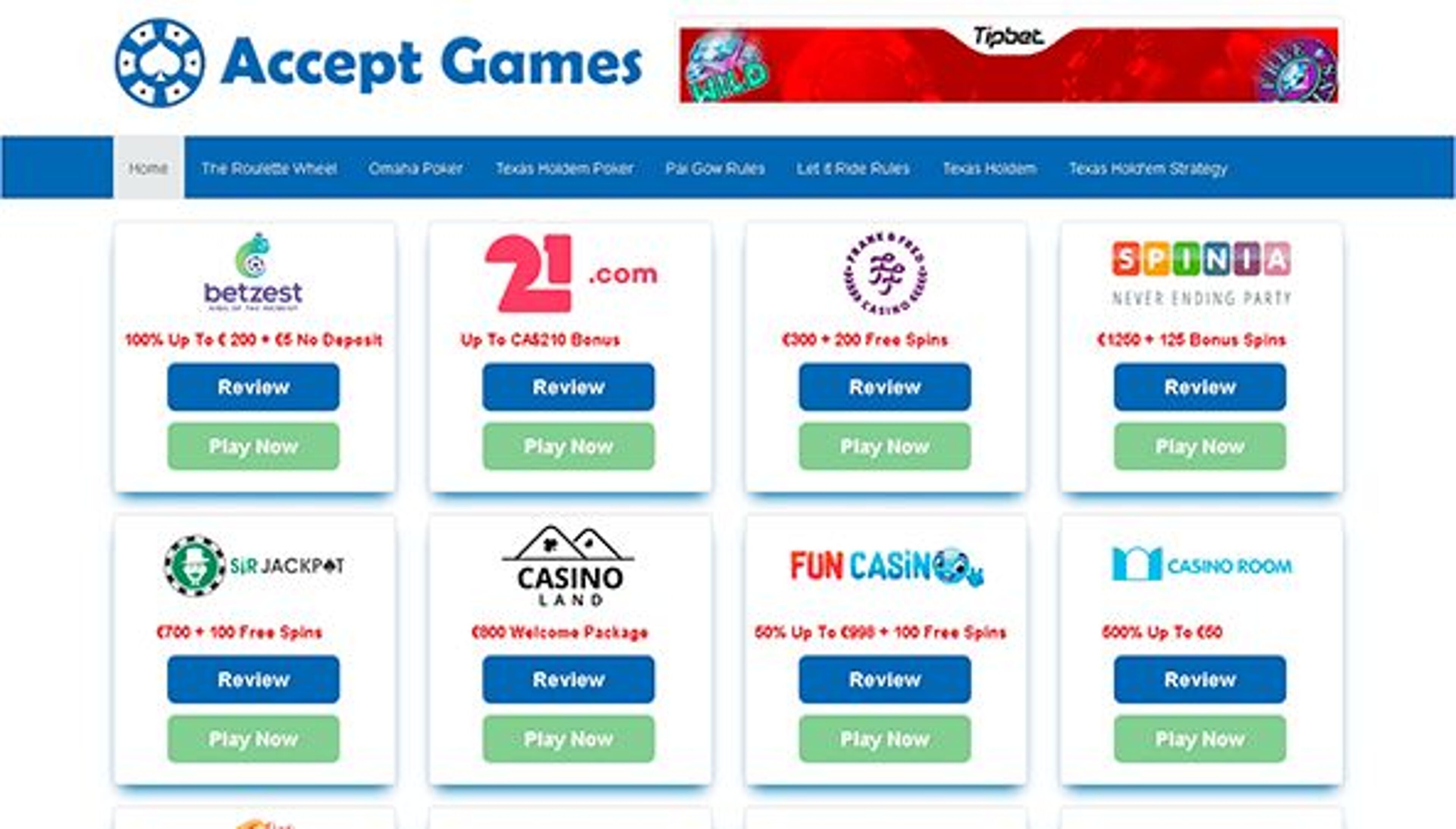 Accepter les jeux (acceptgames.com)