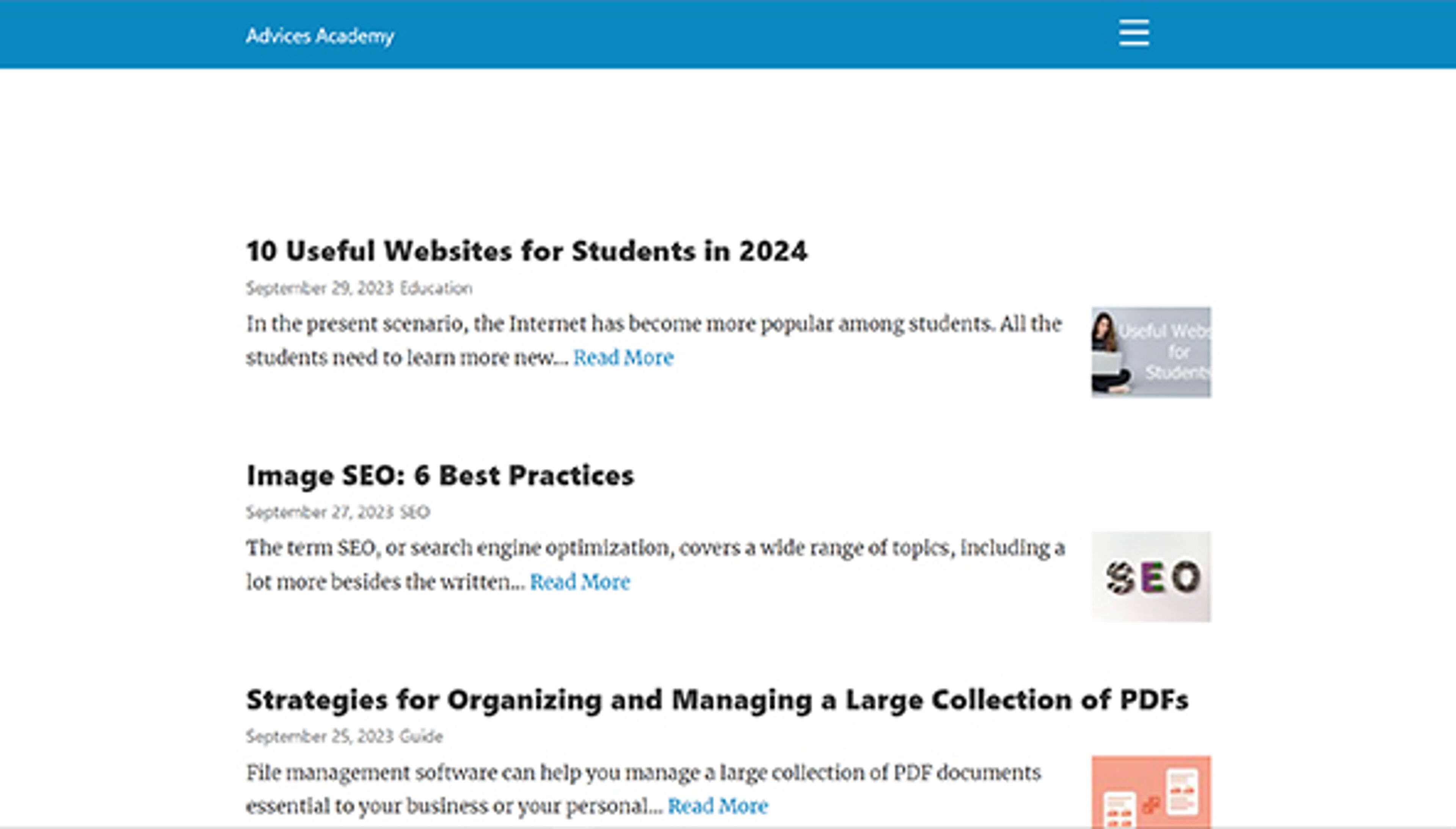 Academia de conselhos (advicesacademy.com)