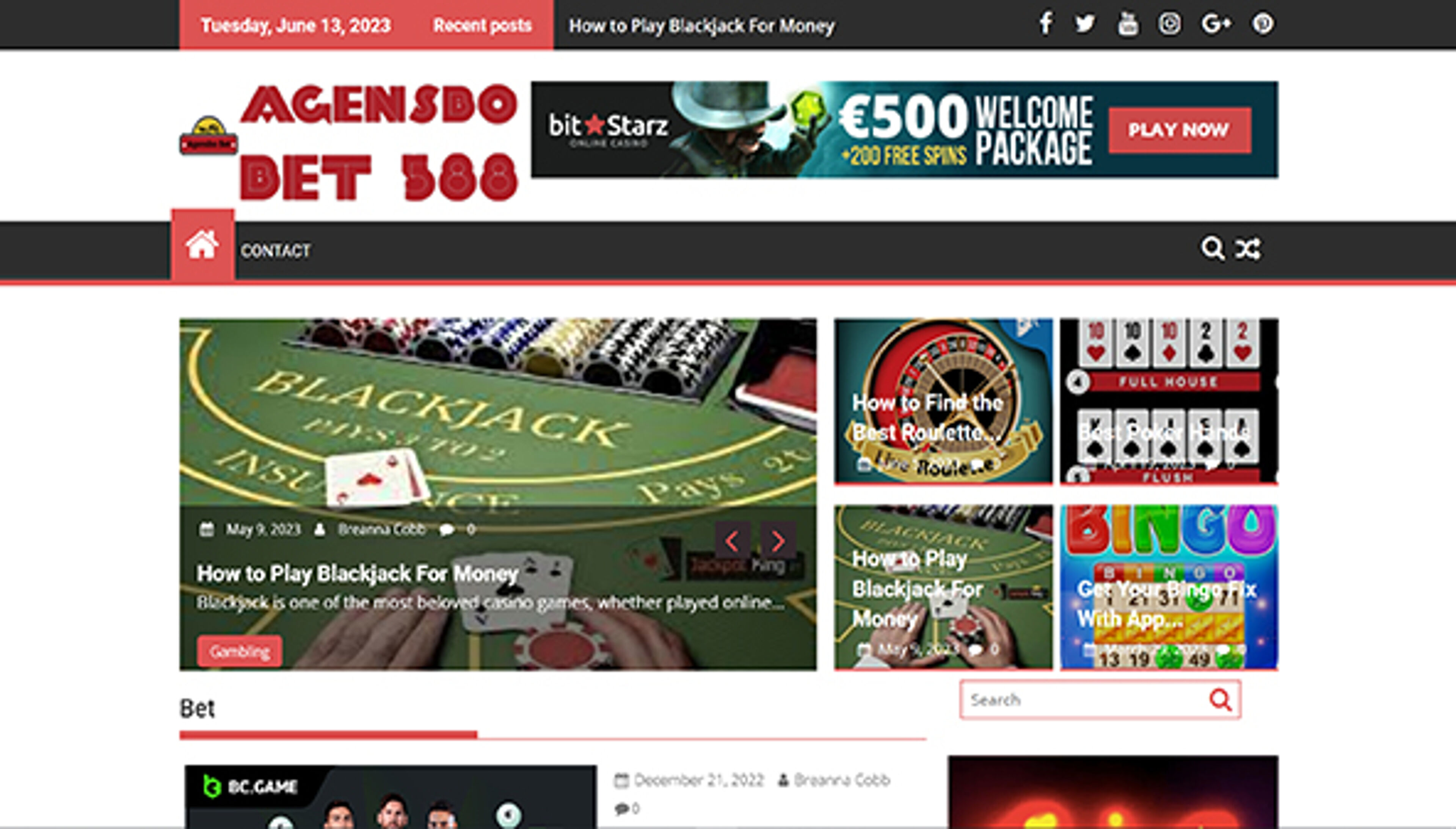 رهان Agensbo 588 (agensbobet588.com)