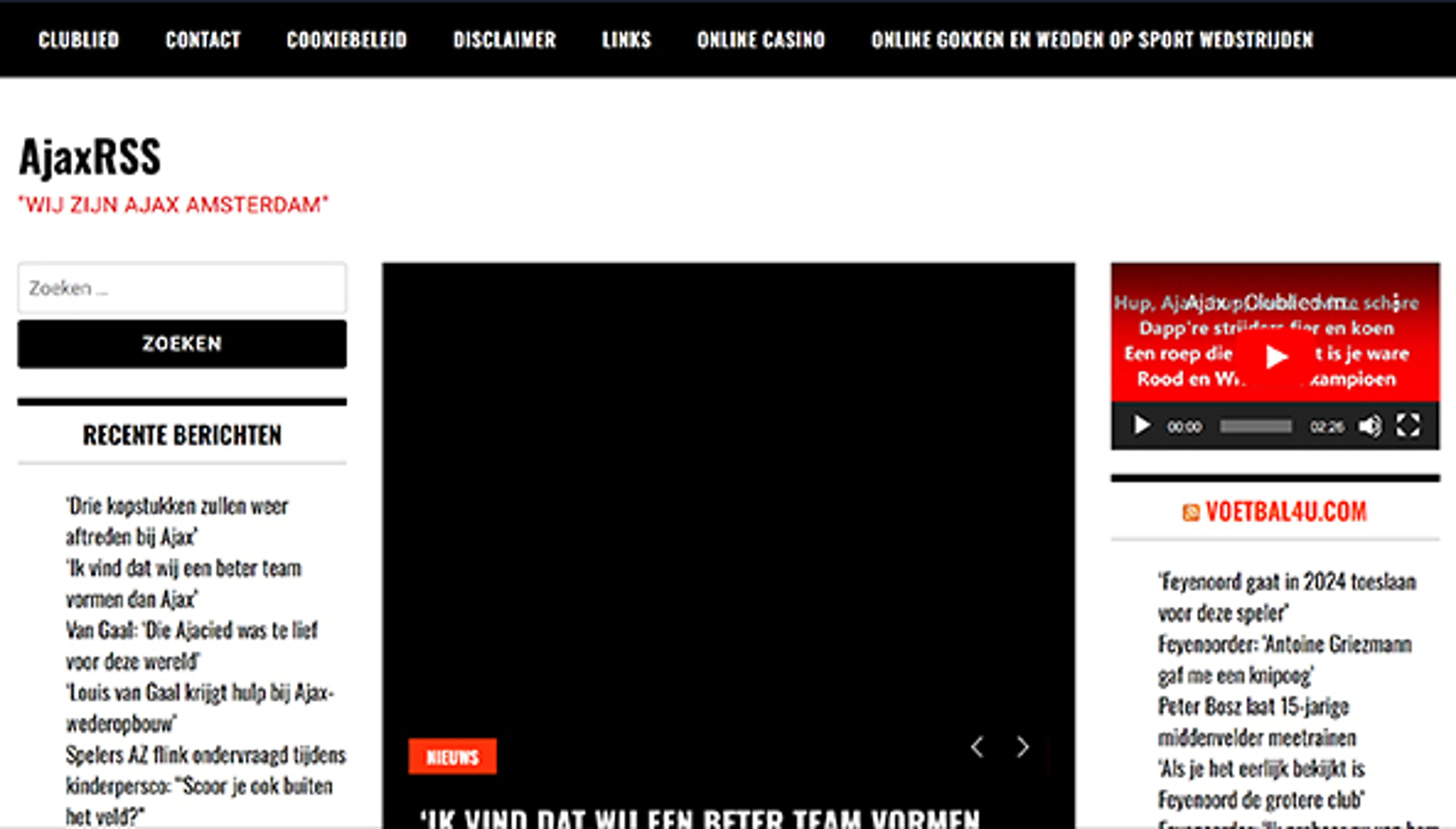 Ajax rss (ajaxrss.nl)