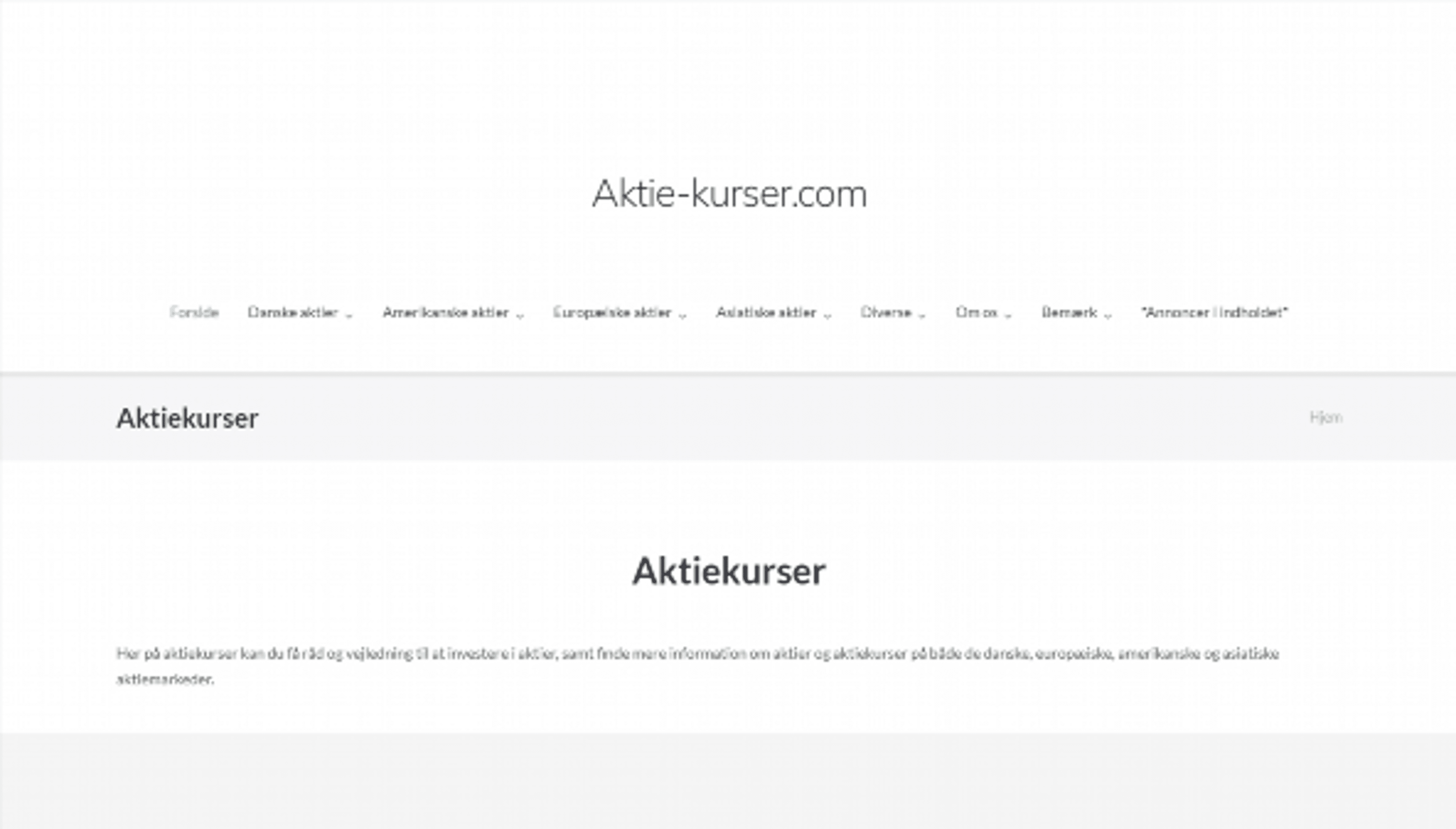 aktie-kurser.com