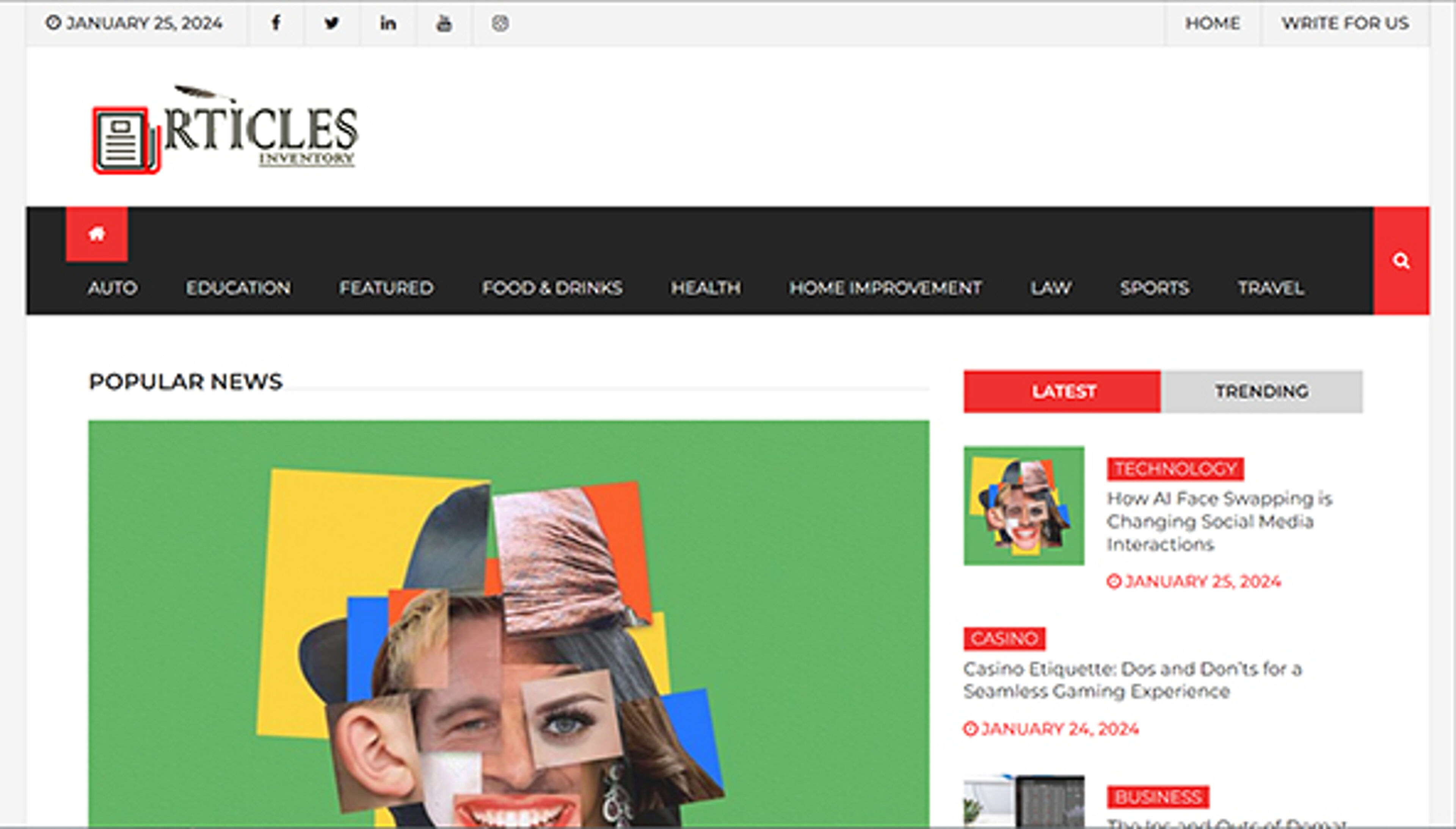 articlesinventory.com