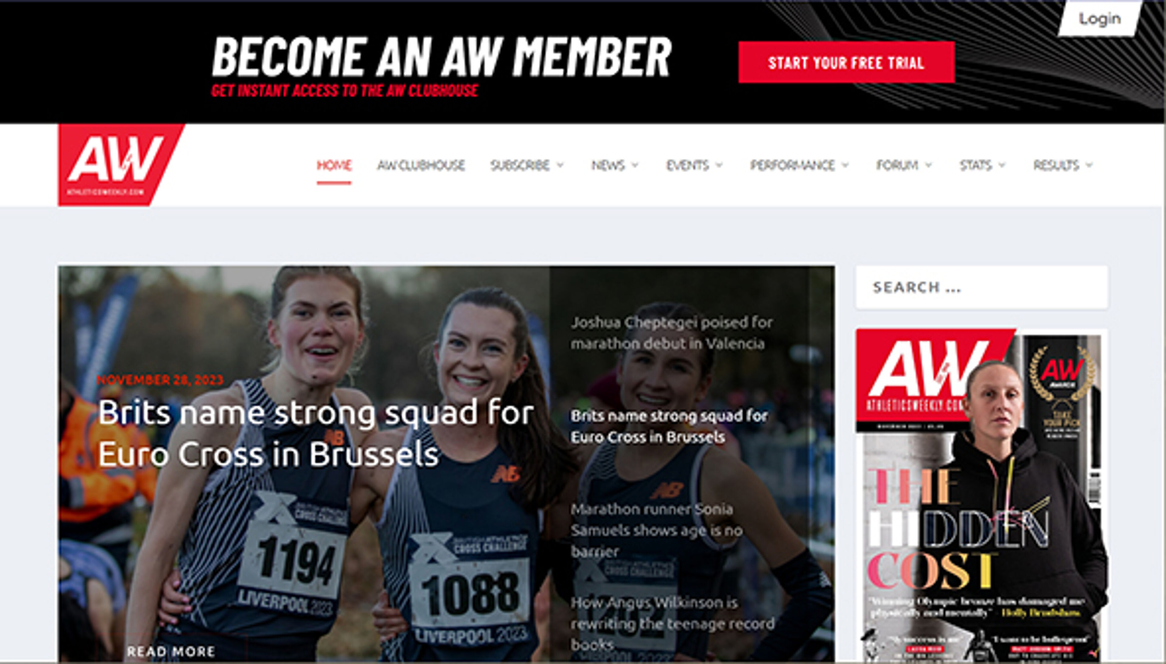 athleticsweekly.com