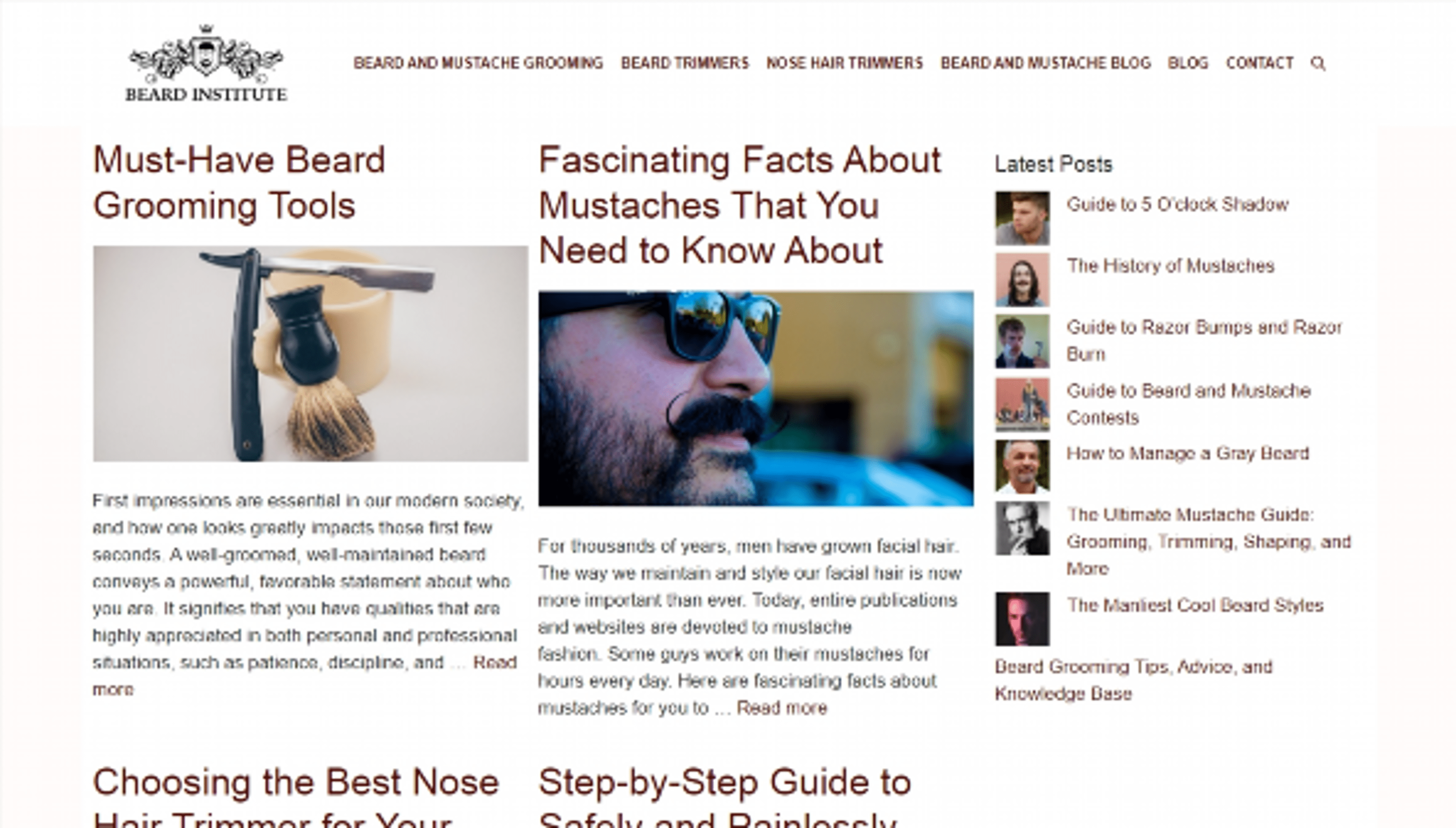 Parta instituutti (beardinstitute.com)