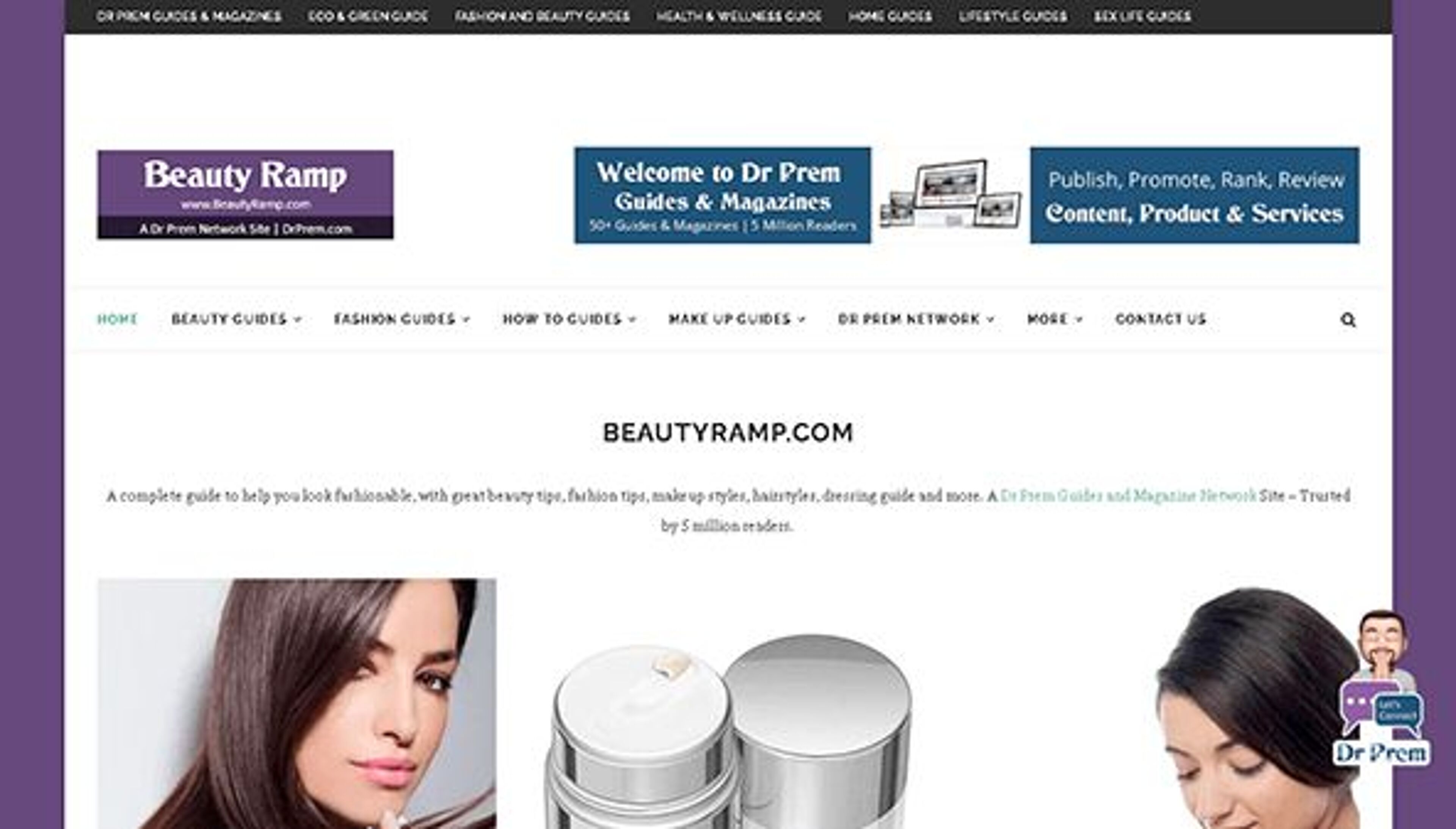 Rampa de beleza (beautyramp.com)