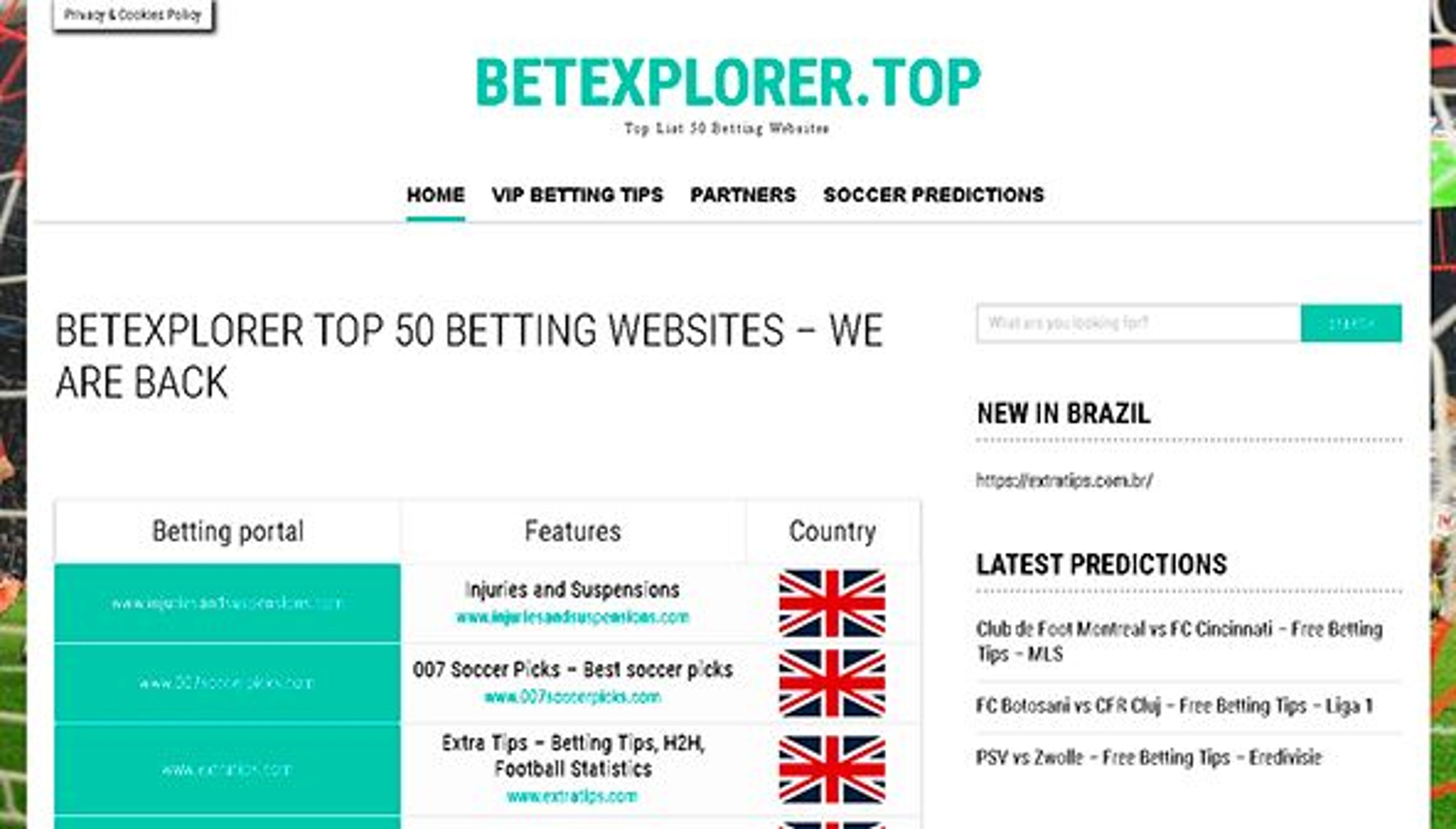 Betexplorer топ (betexplorer.top)