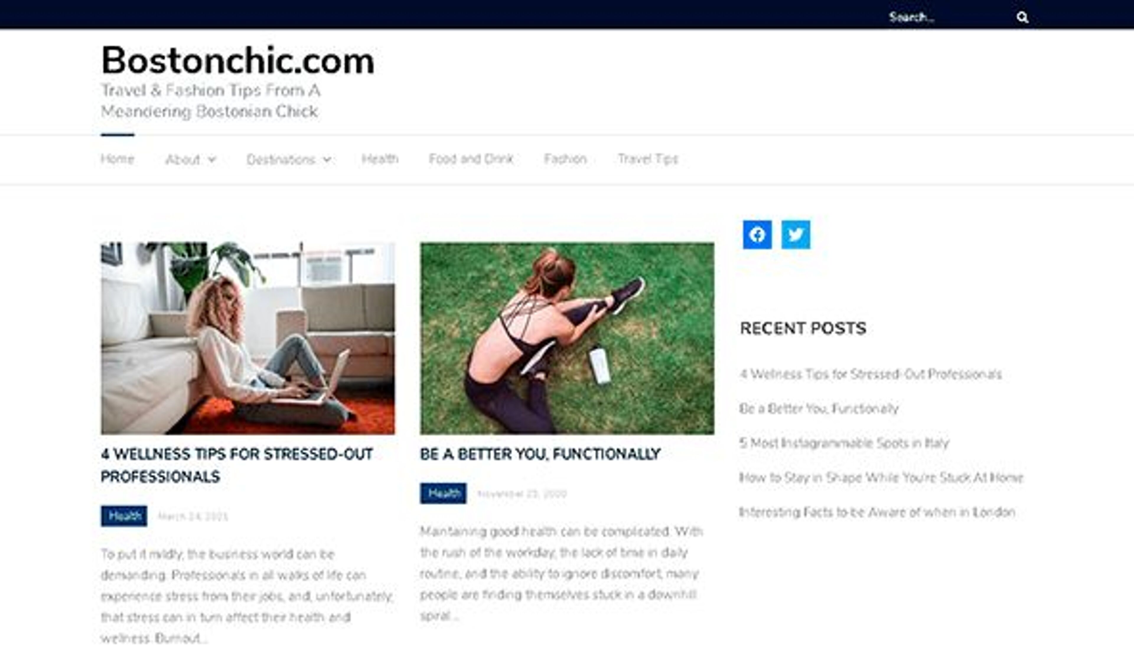 Além de Boston chic (beyondbostonchic.com)