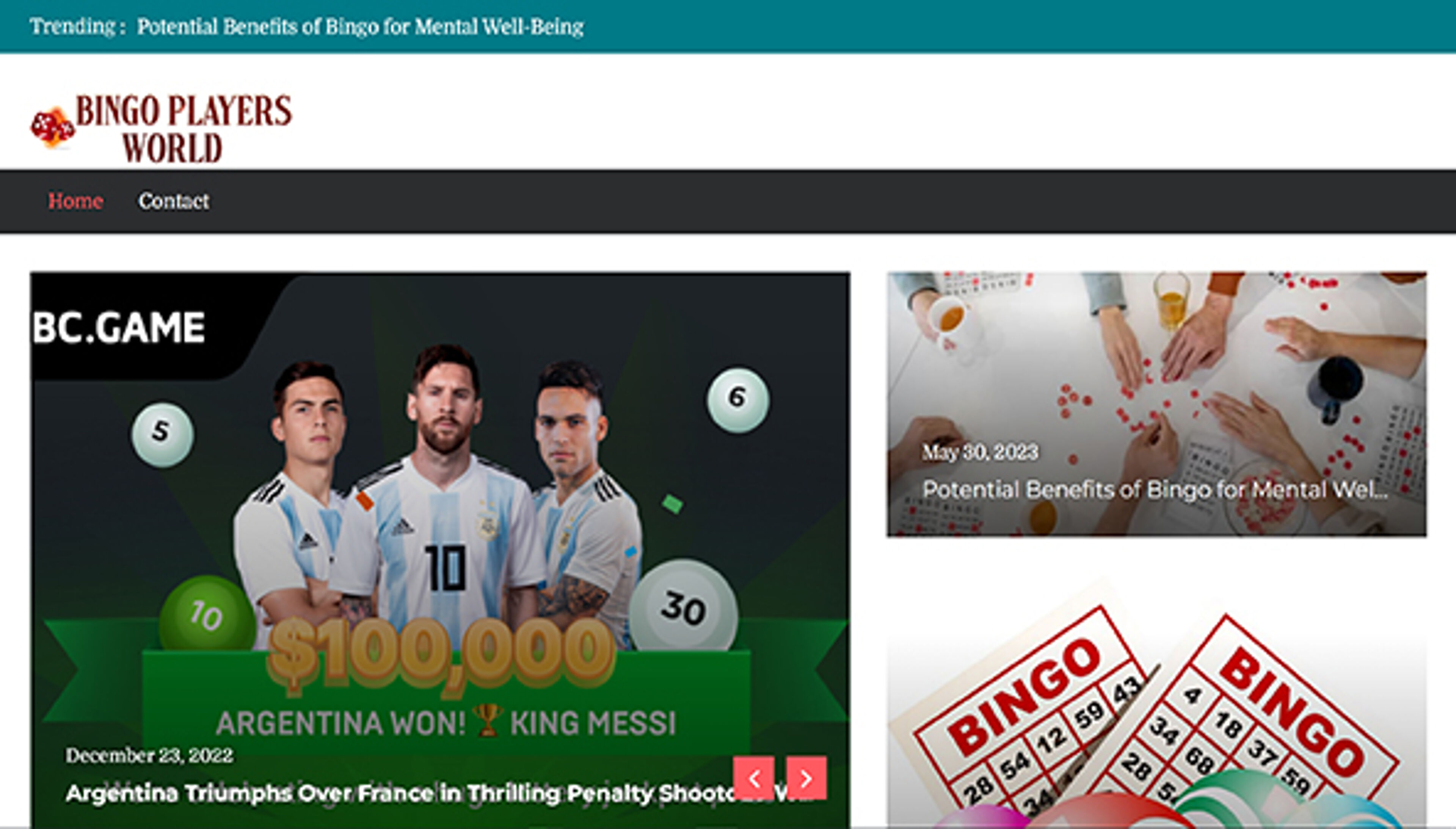 Світ гравців в бінго (bingoplayersworld.com)