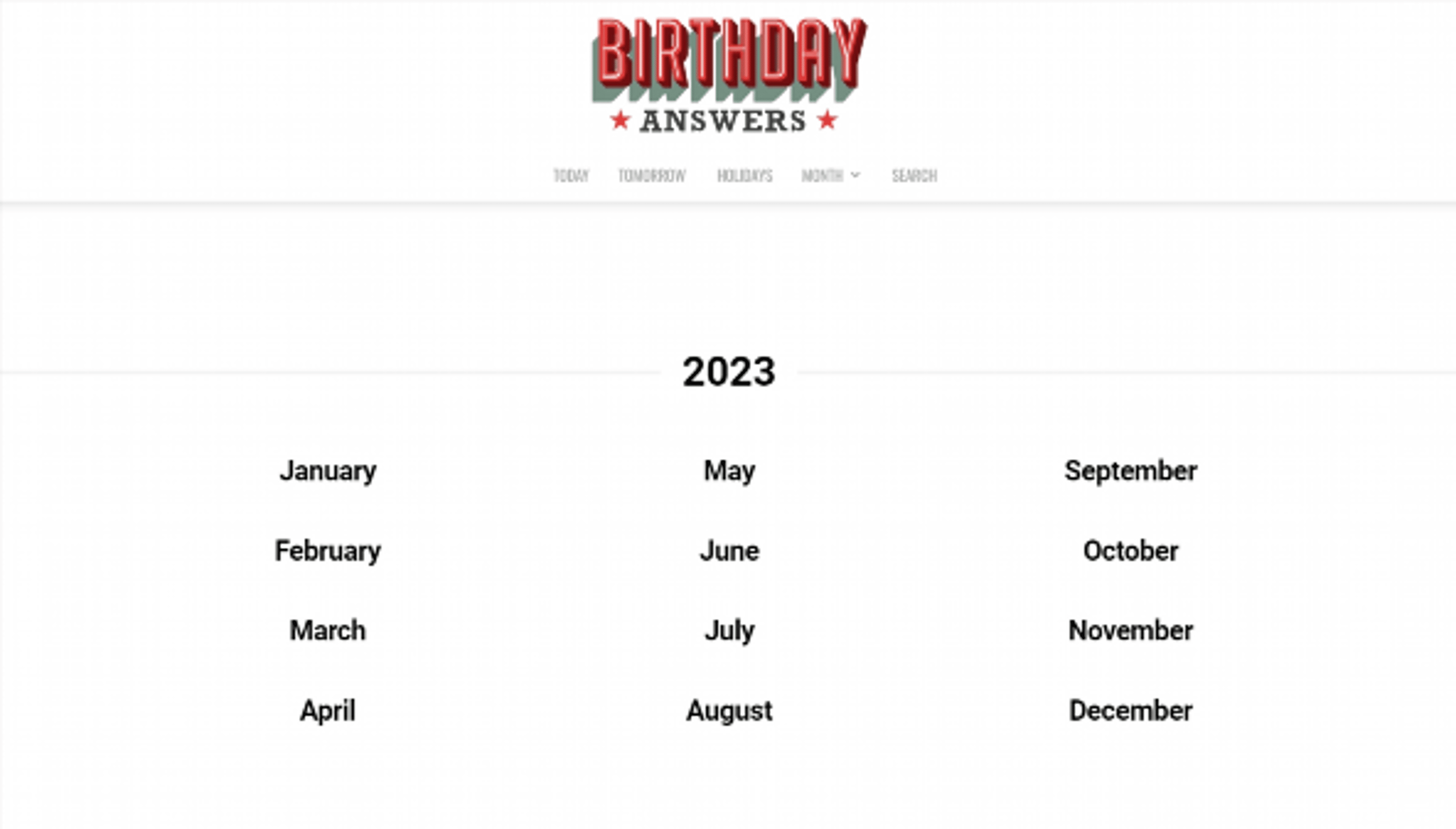 birthdayanswers.com