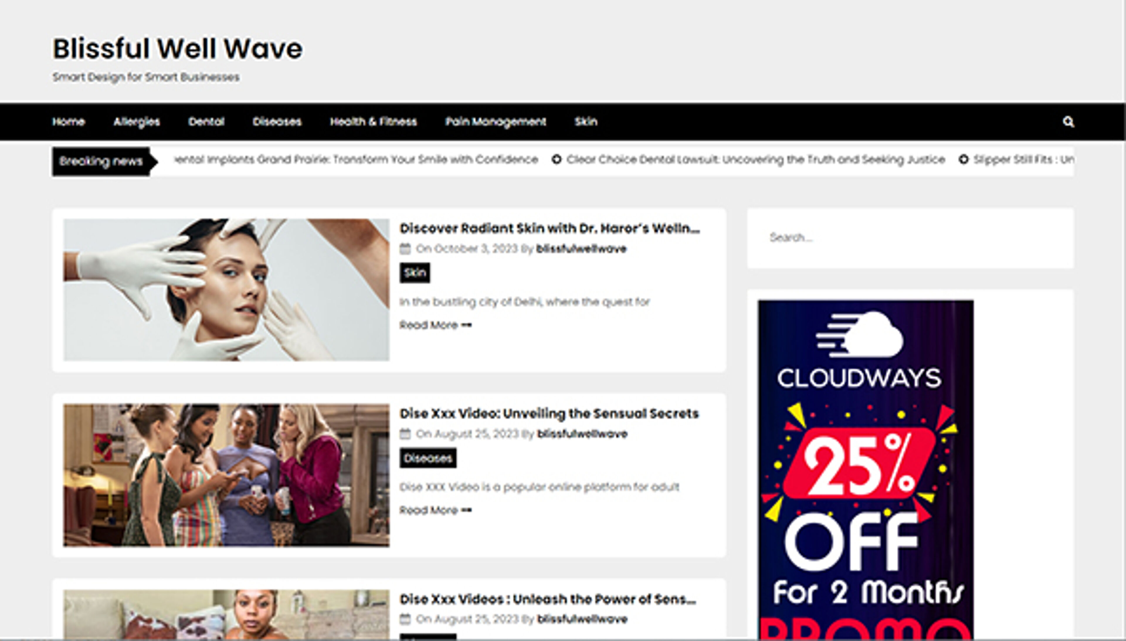 blissfulwellwave.com