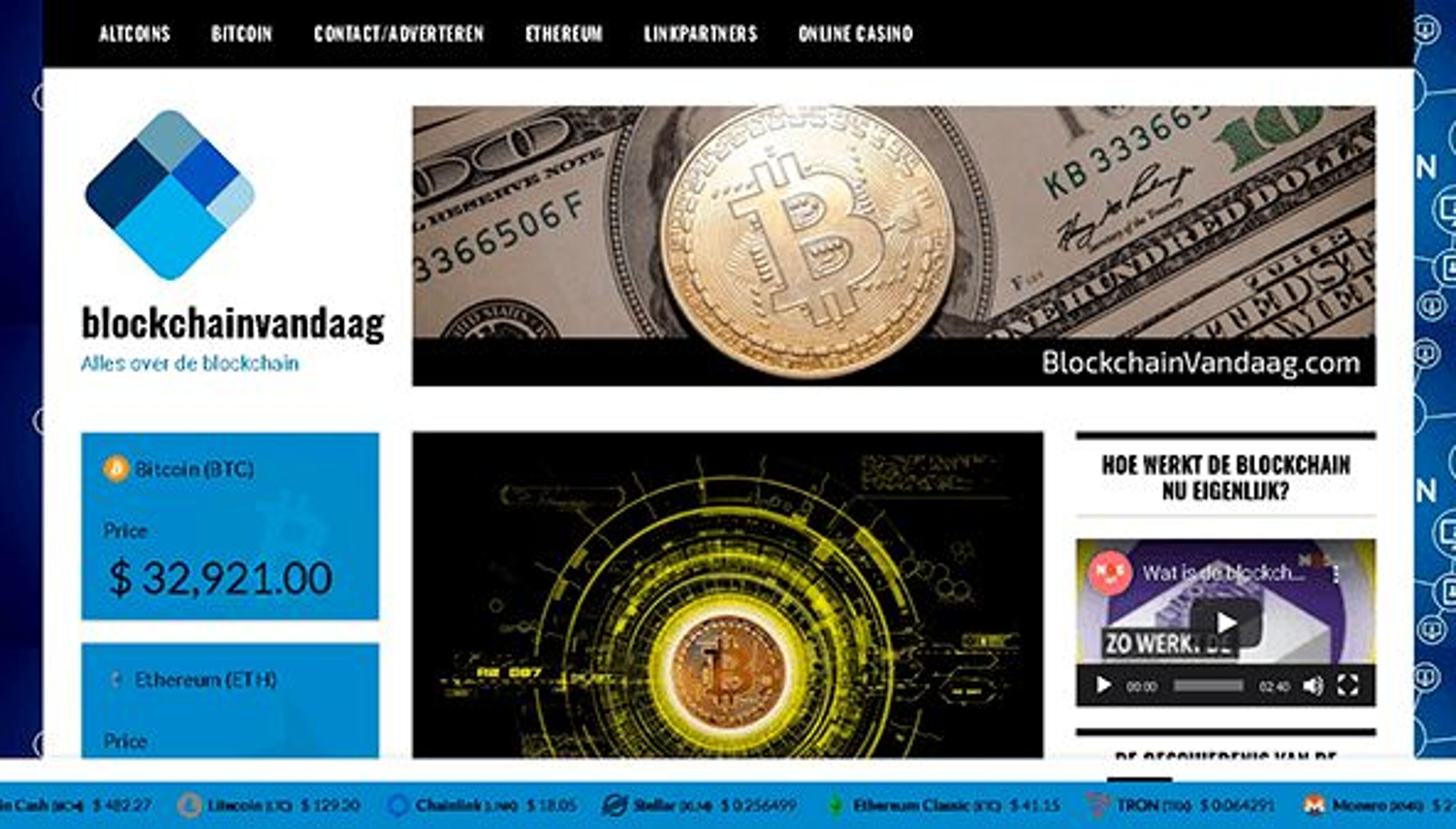 La blockchain aujourd'hui (blockchainvandaag.com)