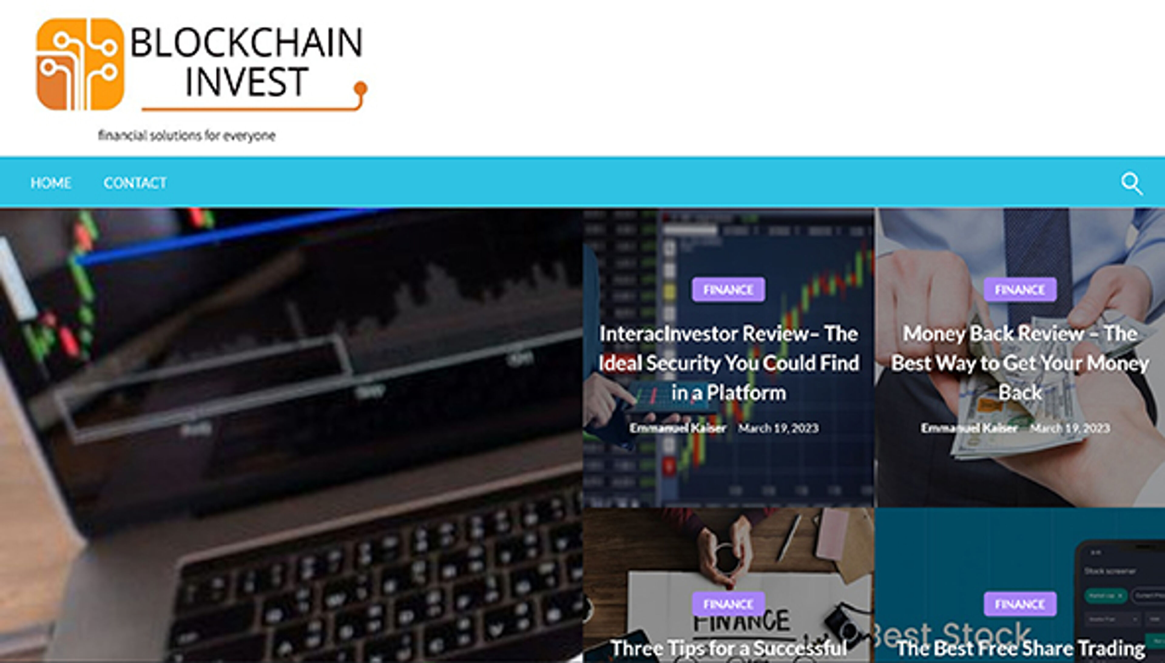 Blockchain befektetés (blockchainvest.org)