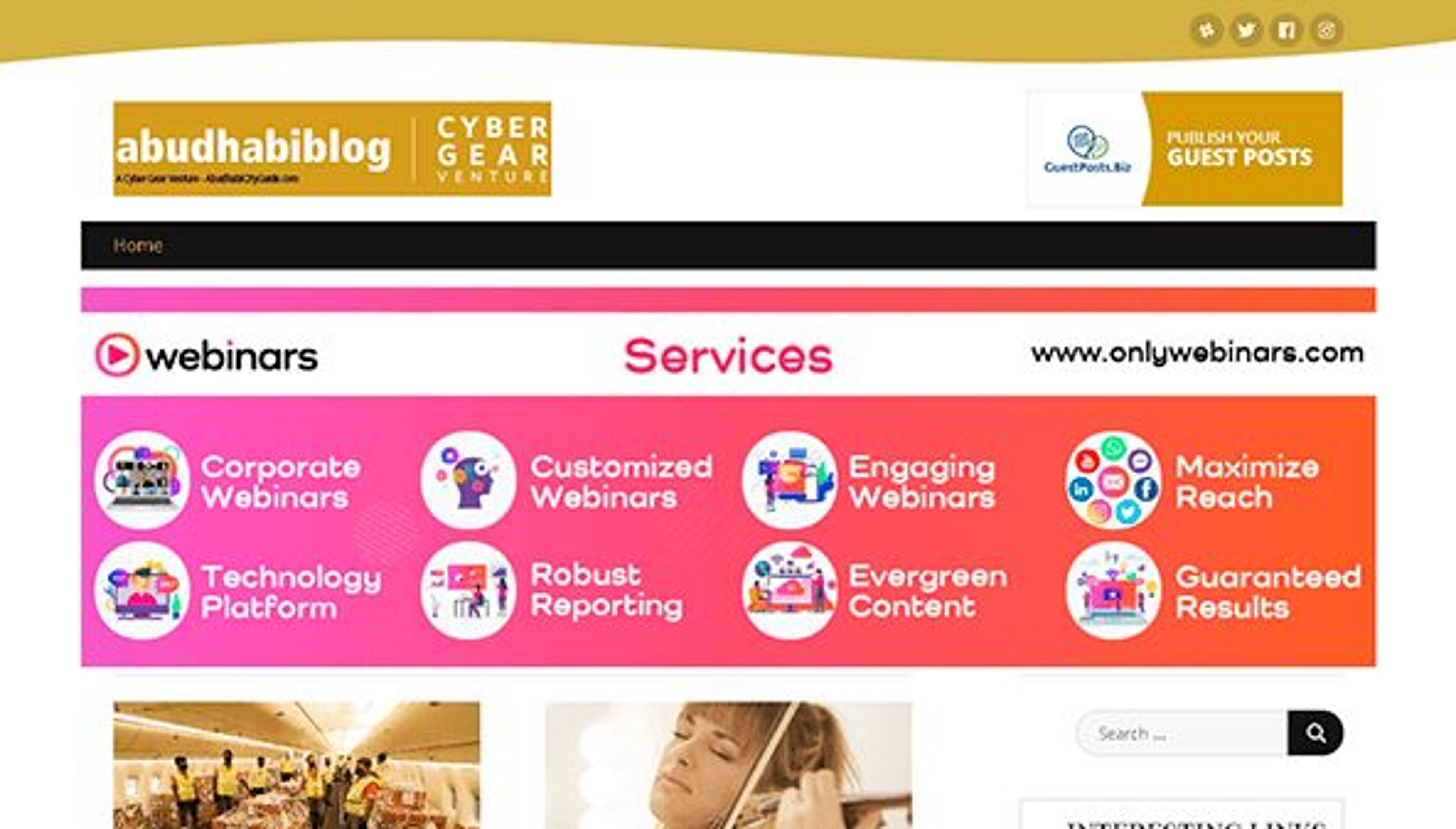 Blog de Abu Dhabi (blog.abudhabicityguide.com)