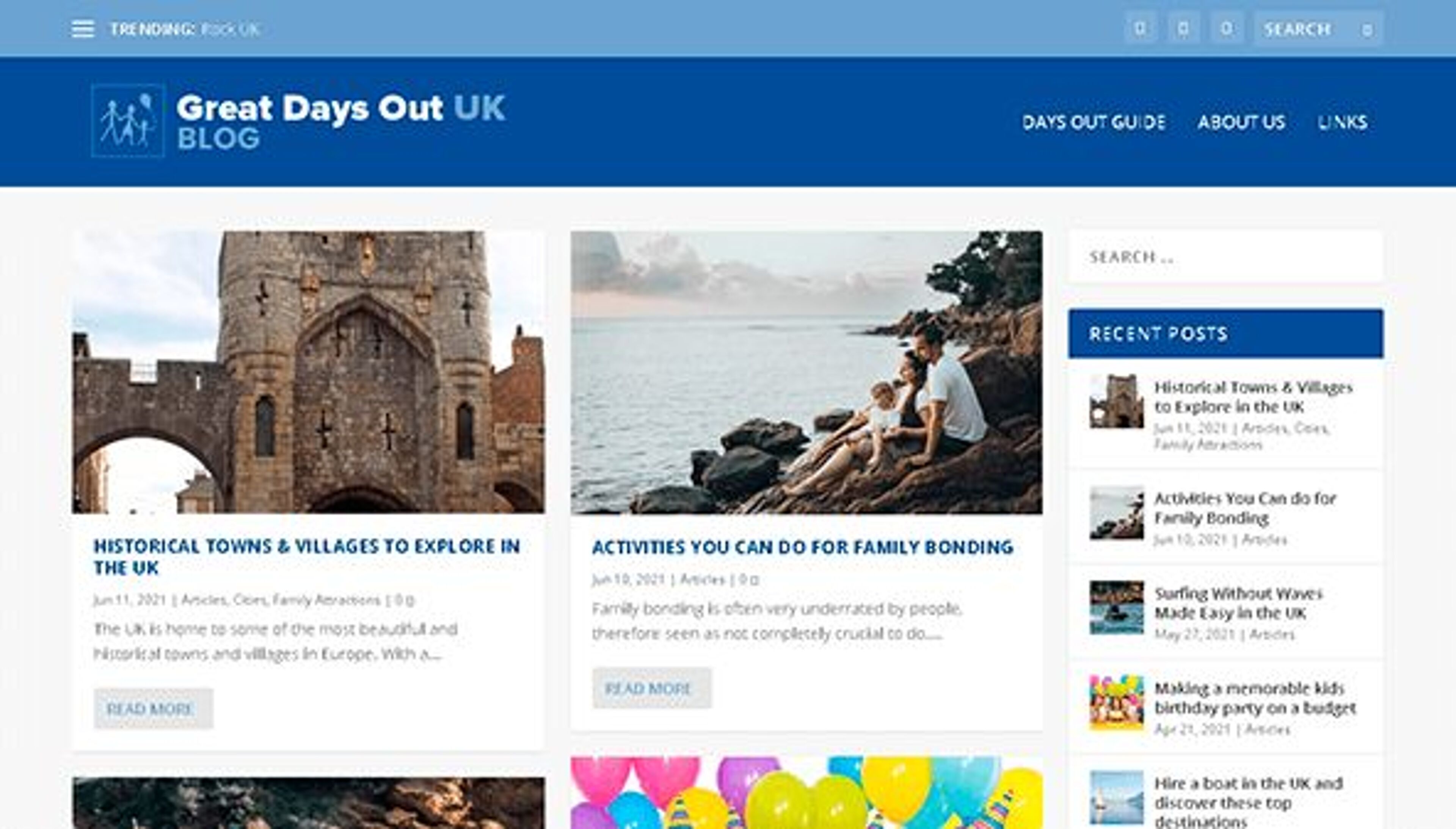 Great days out UK blog (blog.great-days-out.co.uk)