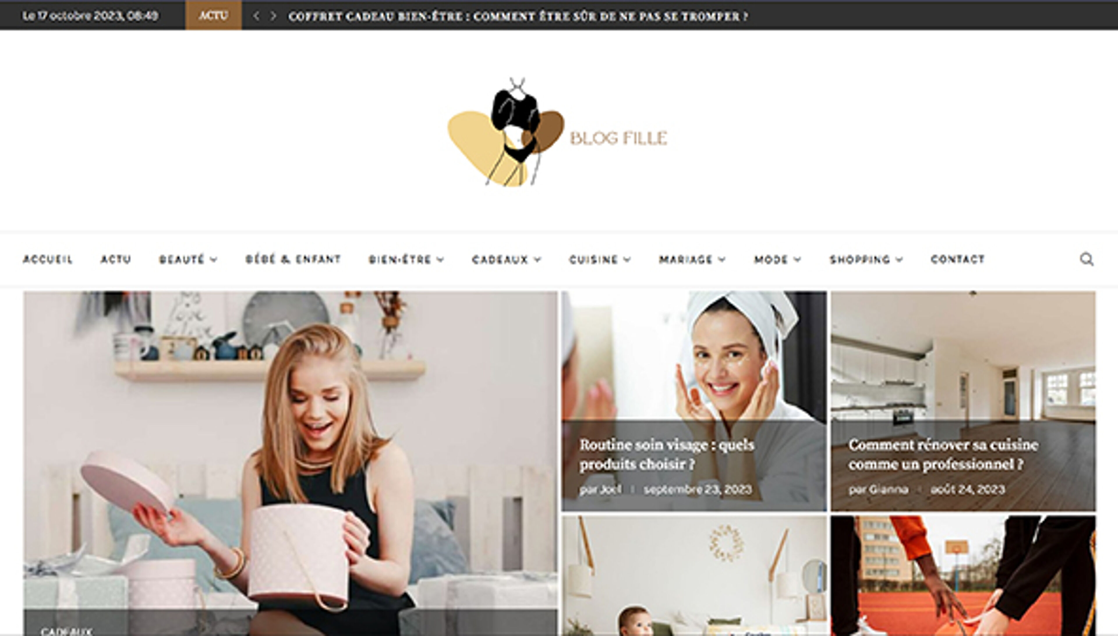 Блог девушки (blogfille.com)