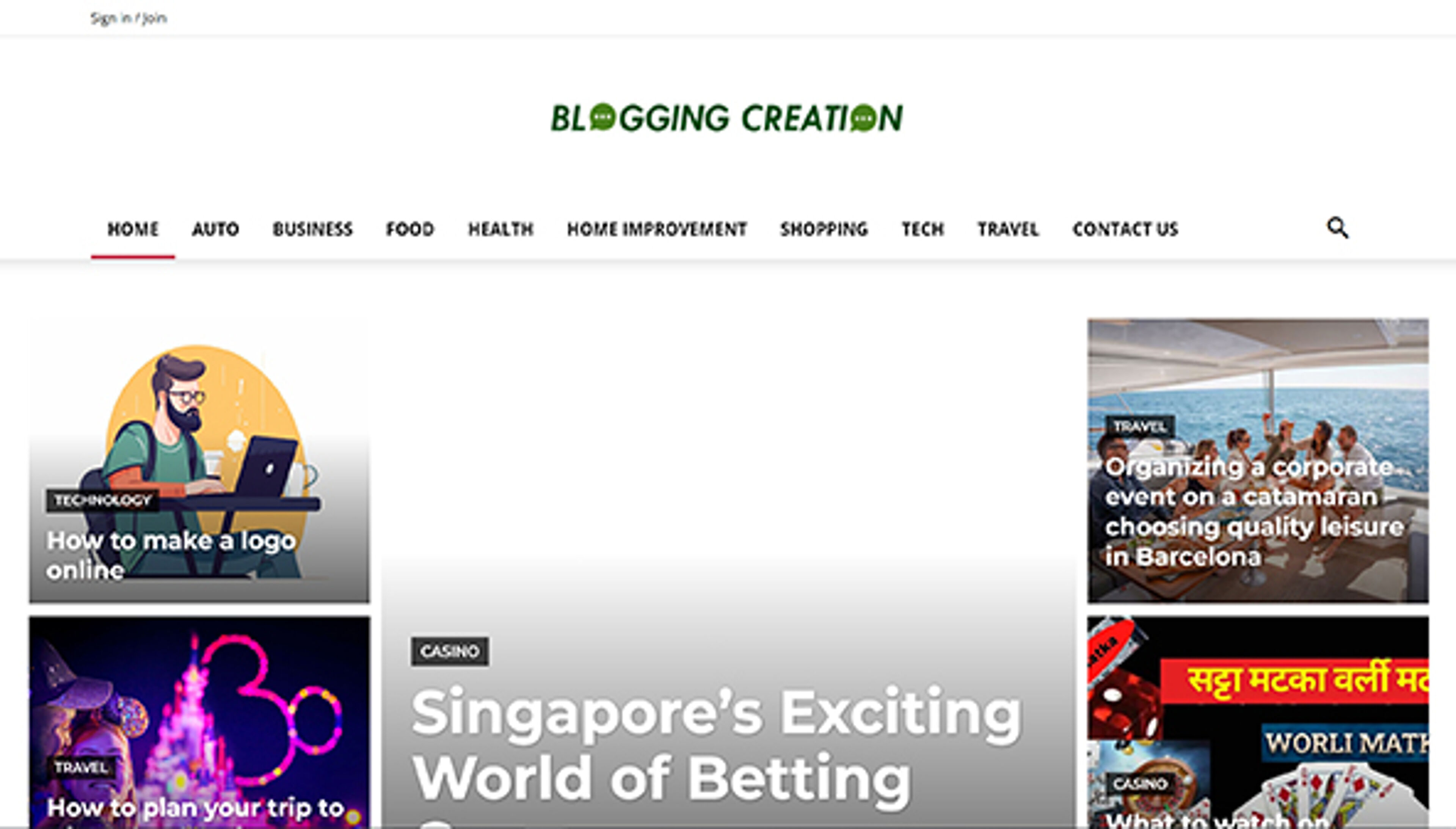 bloggingcreation.com