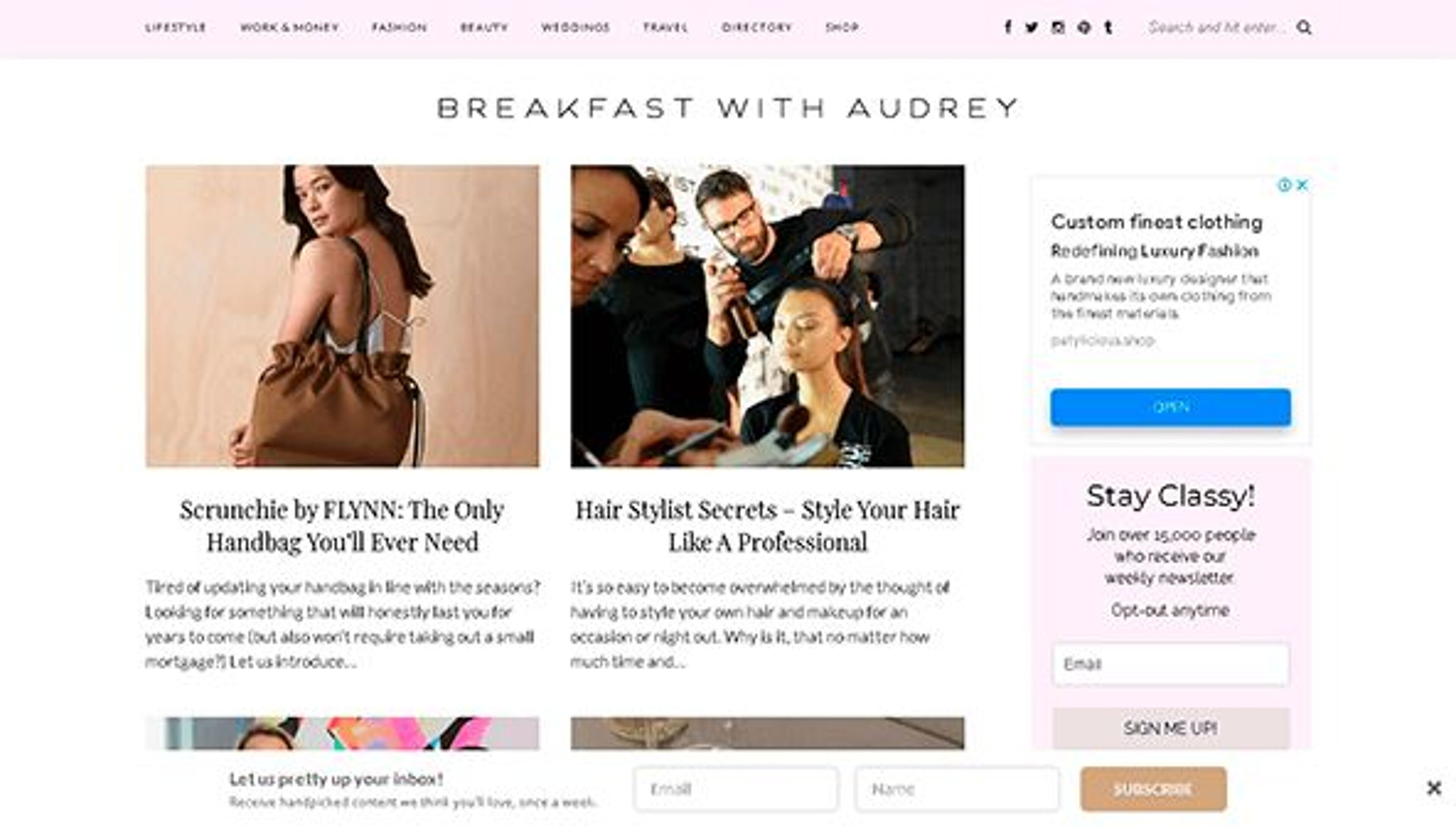 ΠΠ°Π²ΡΡΠ°ΠΊ Ρ ΠΠ΄ΡΠΈ (breakfastwithaudrey.com.au)