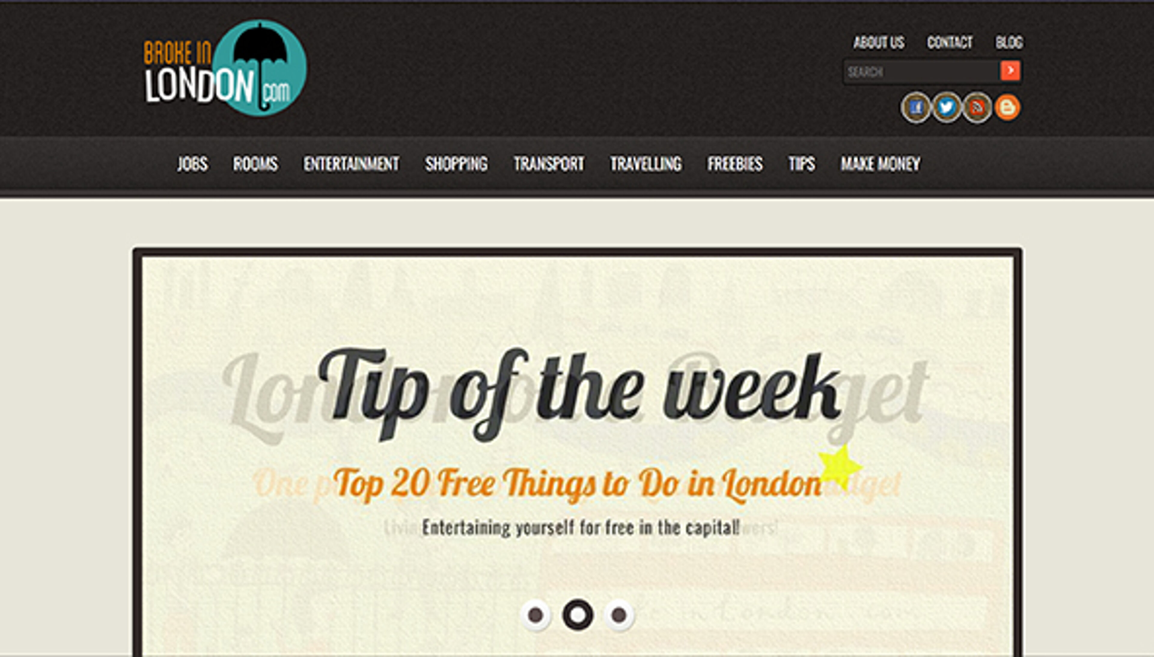 Quebrado em Londres (brokeinlondon.com)