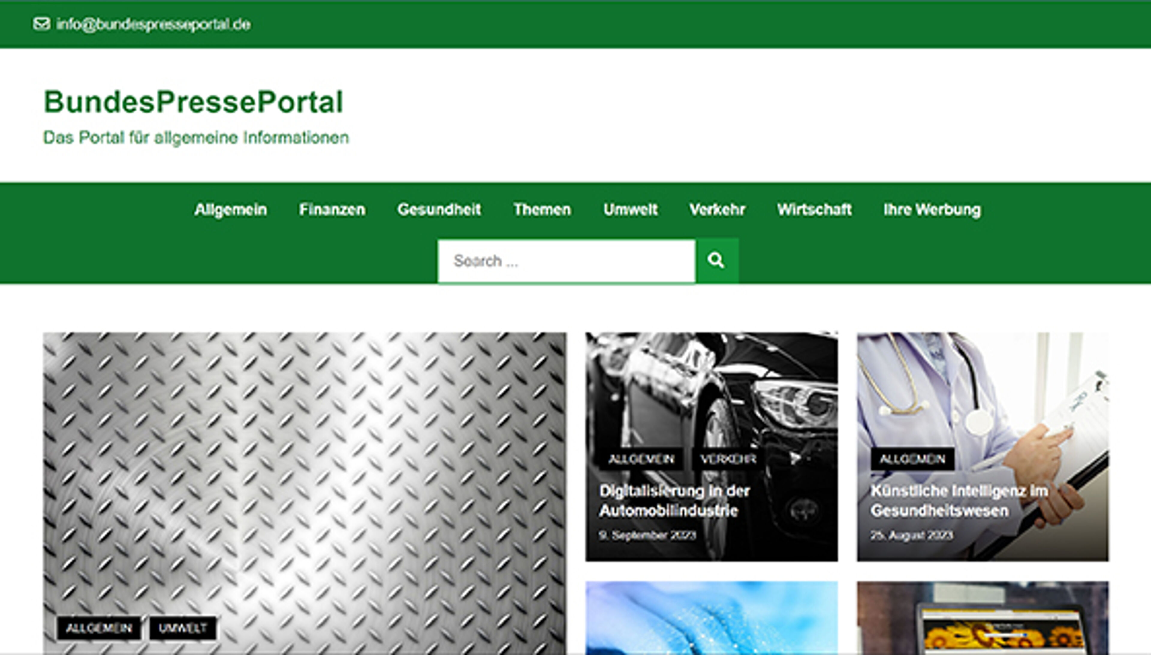 بوابة الصحافة الفيدرالية (bundespresseportal.de)