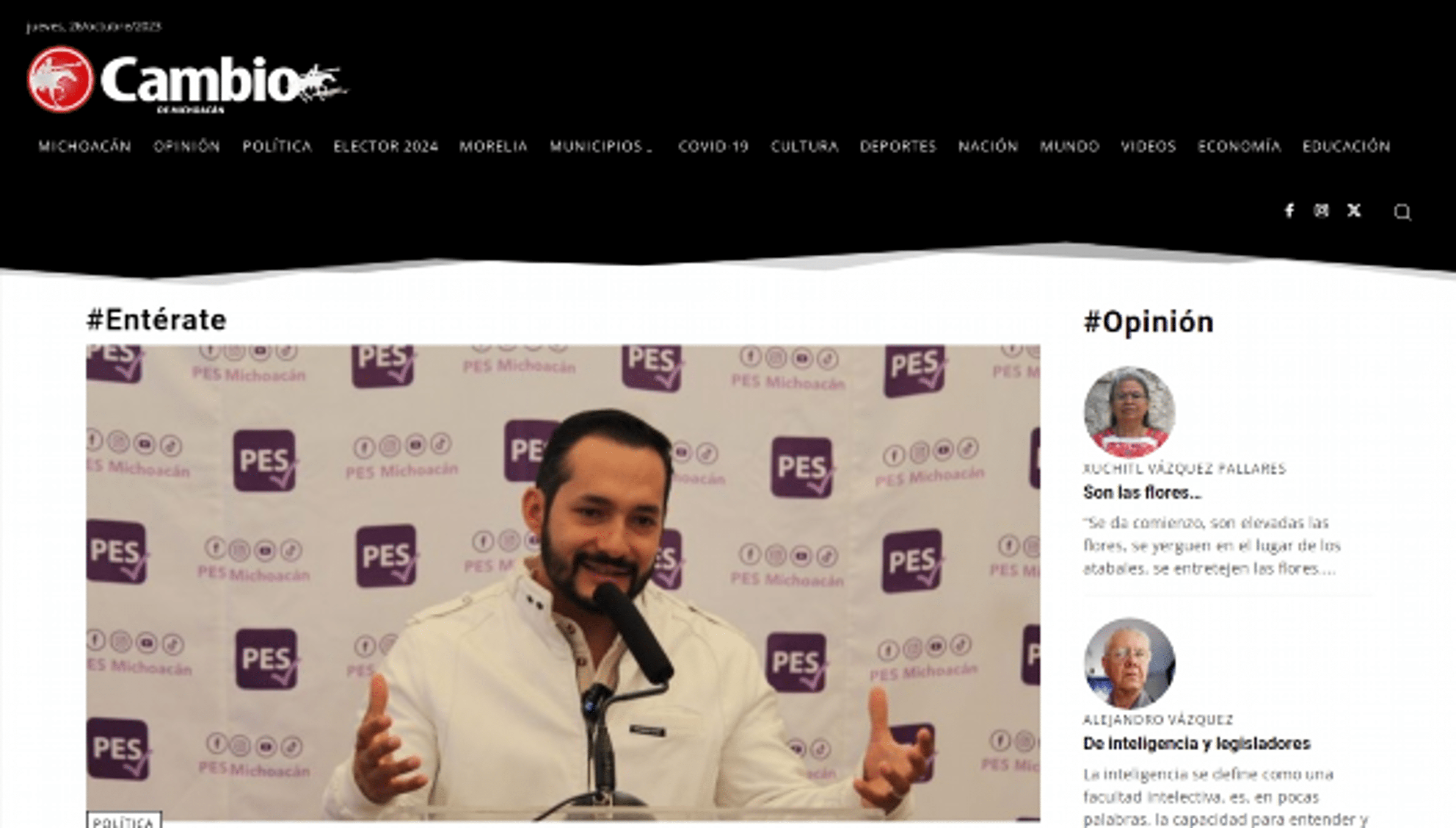 cambiodemichoacan.com.mx