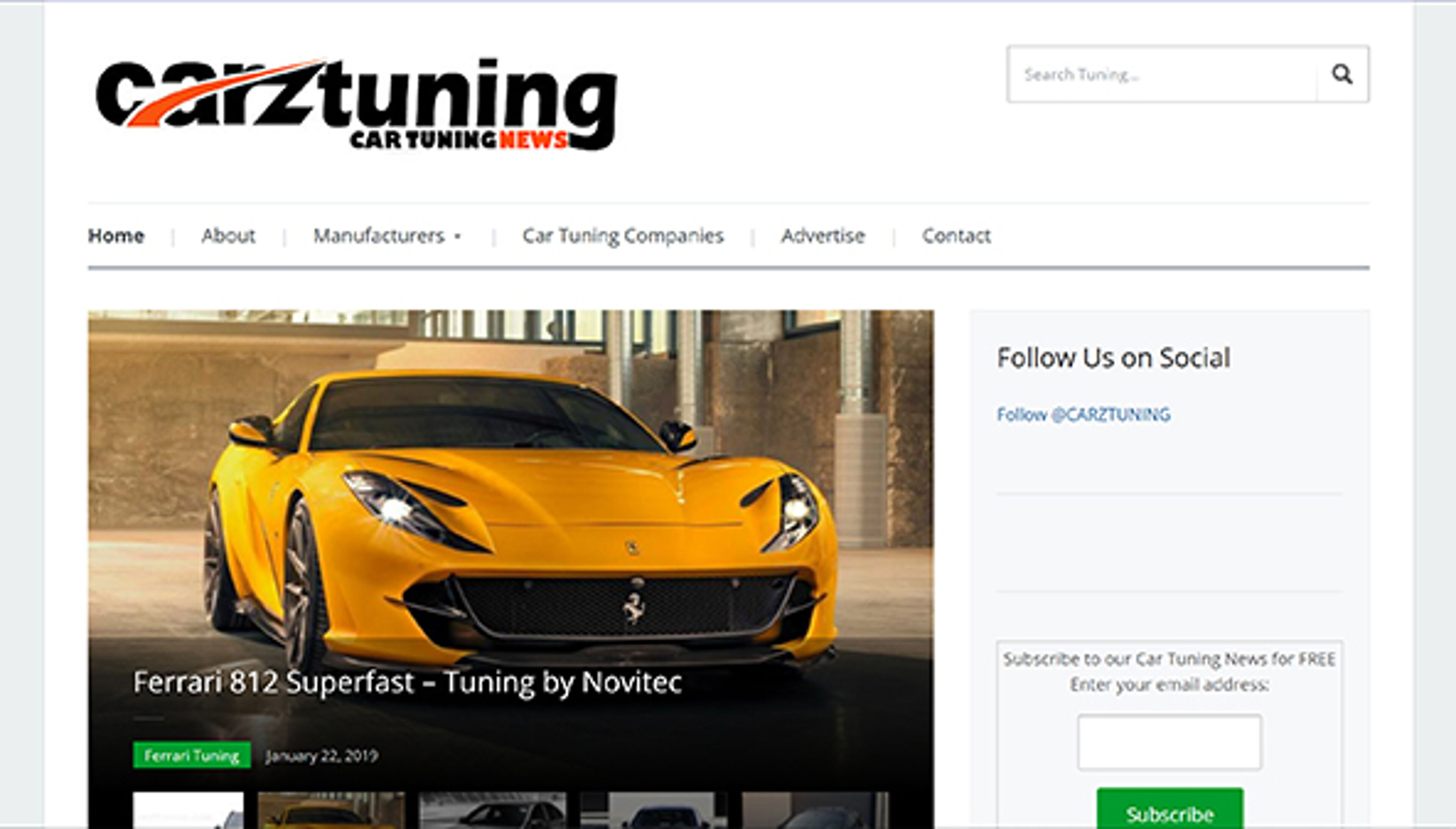 ضبط سيارة (carztuning.com)
