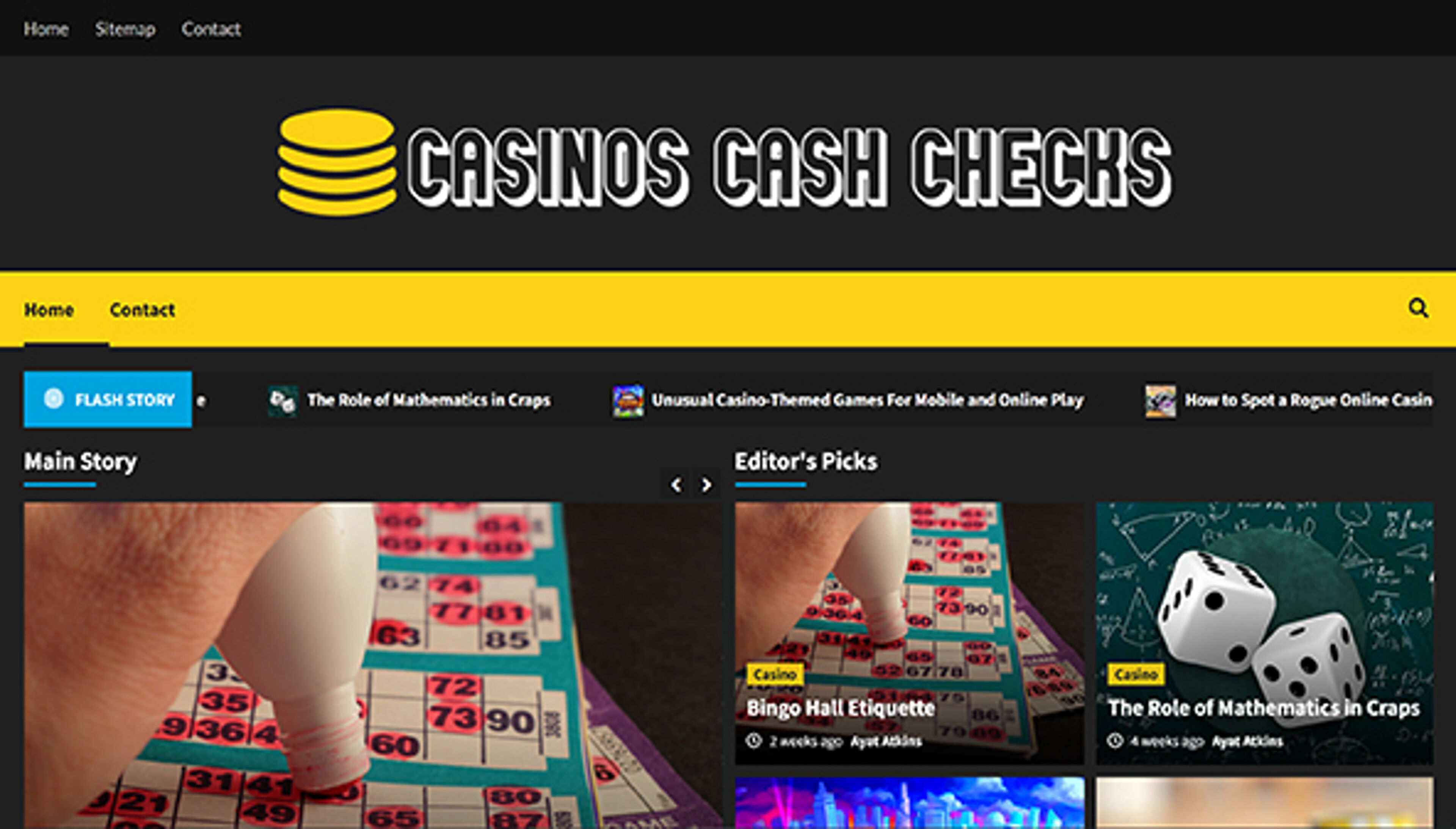 Casinos cash checks (casinoscashchecks.com)
