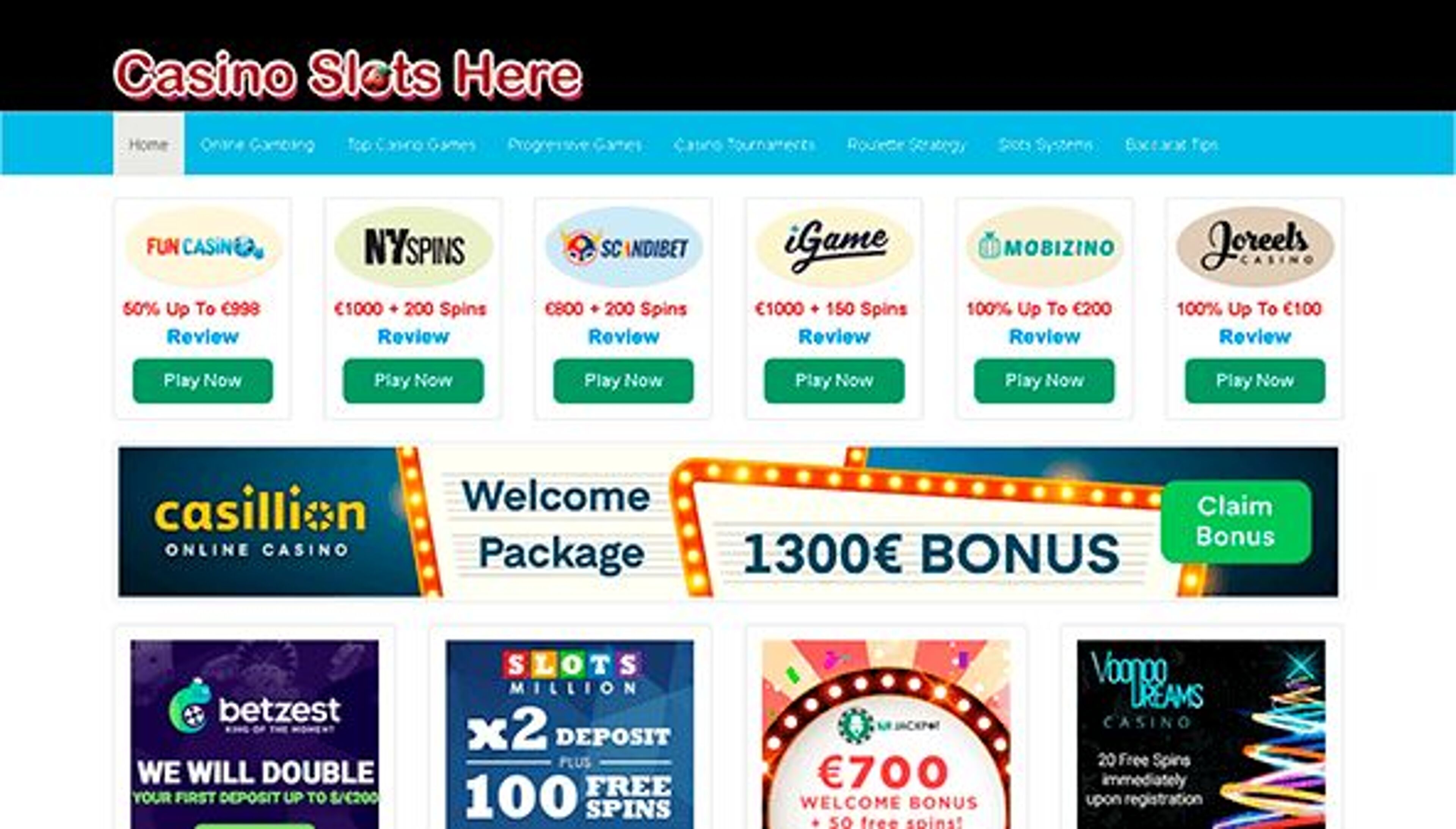 فتحات كازينو هنا (casinoslotshere.com)