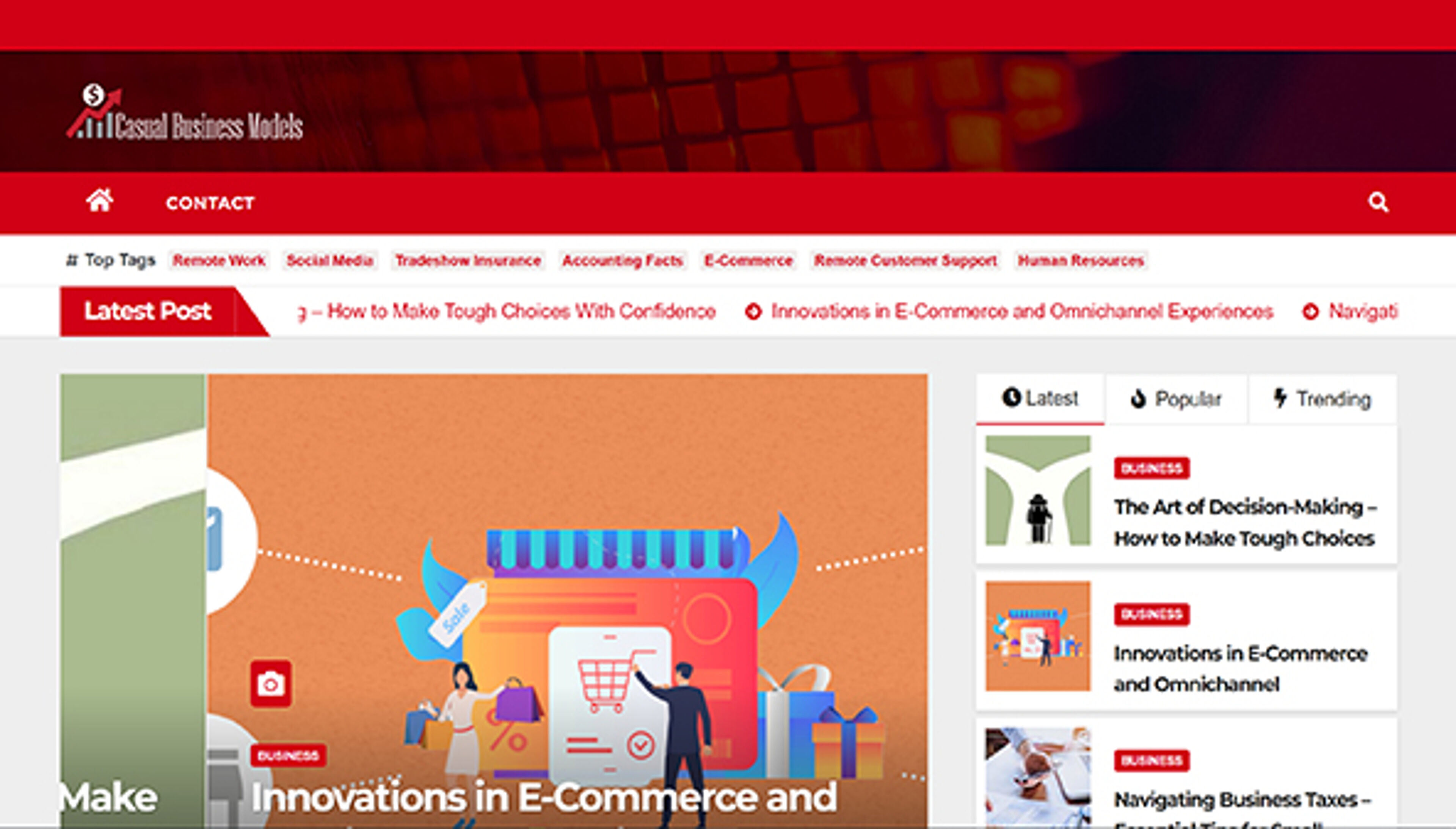 نماذج الأعمال غير الرسمية (casualbusinessmodels.com)