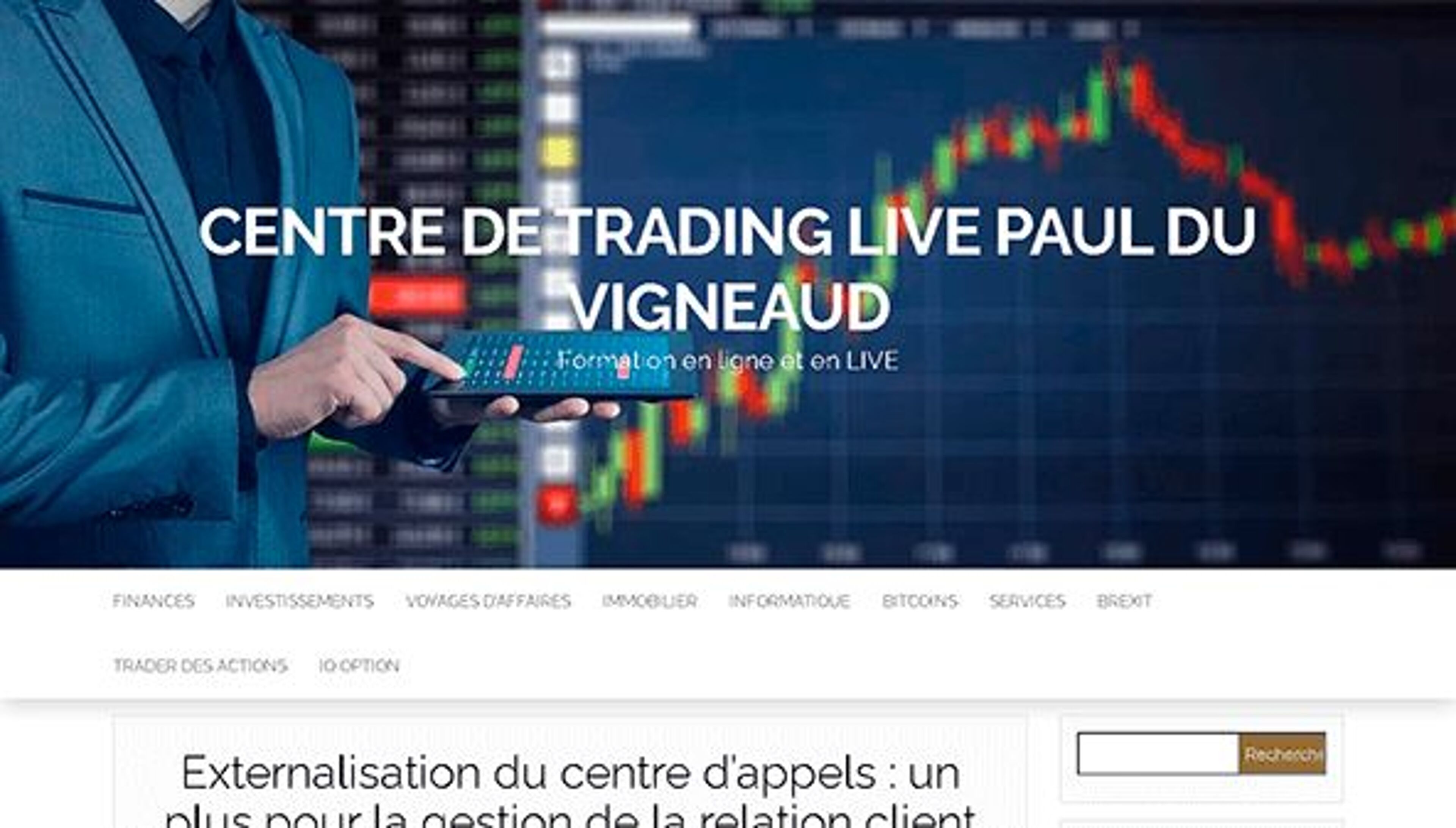 Centre de trading live Paul du Vigneaud (centrepaulduvigneaud.be)