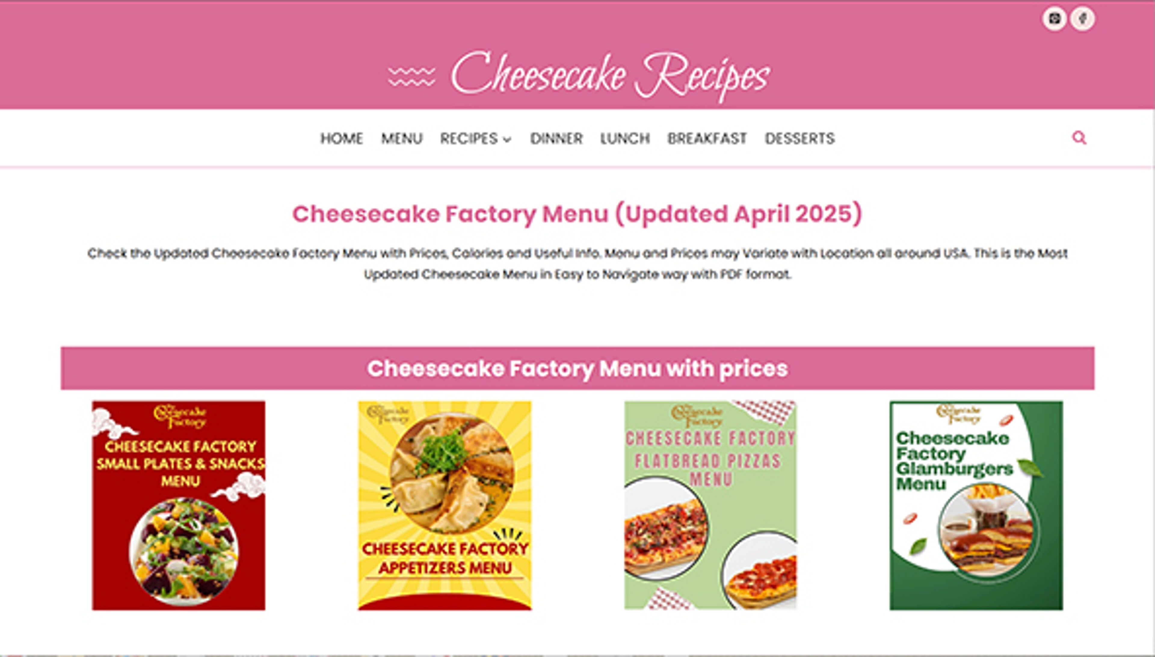 cheesecakefactory-menu.com
