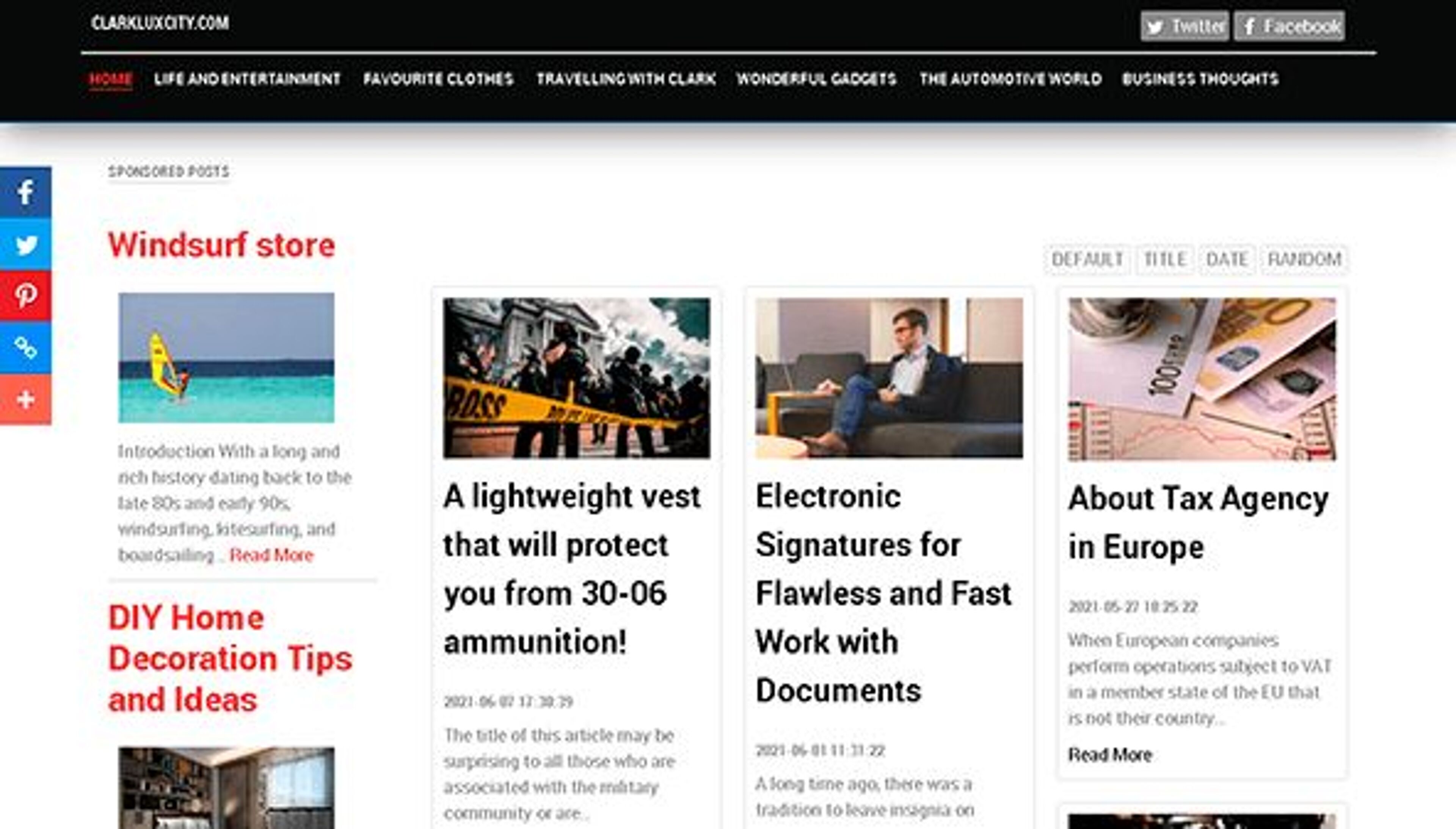 مدينة كلارك لوكس (clarkluxcity.com)