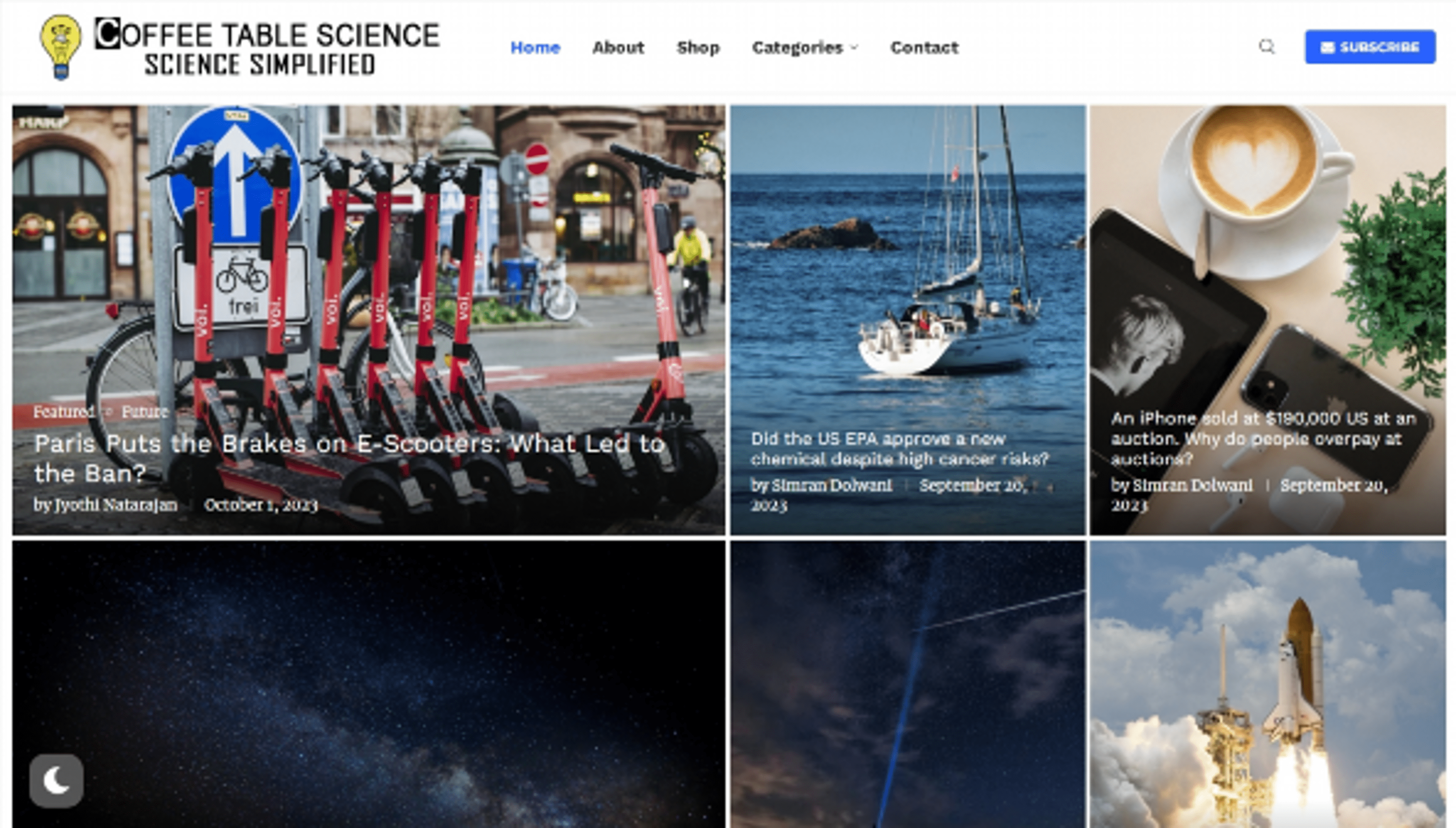 ΠΠ°ΡΠΊΠ° Π·Π° ΠΊΠΎΡΠ΅ΠΉΠ½ΡΠΌ ΡΡΠΎΠ»ΠΈΠΊΠΎΠΌ (coffeetablescience.com)