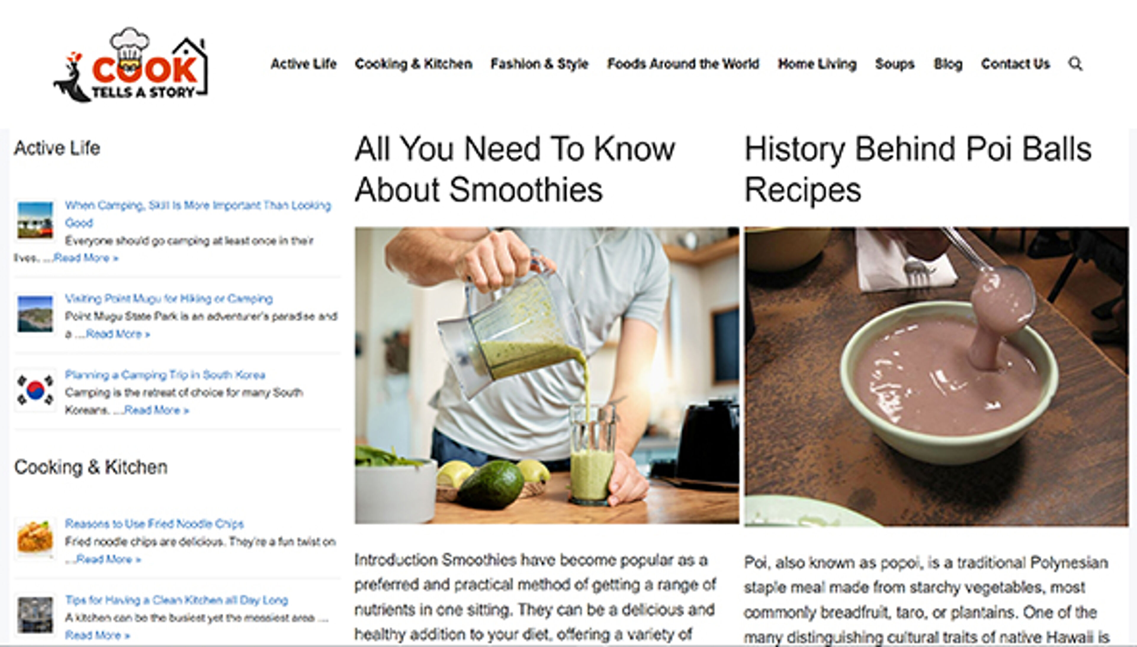 Kokki kertoo tarinan (cooktellsastory.com)