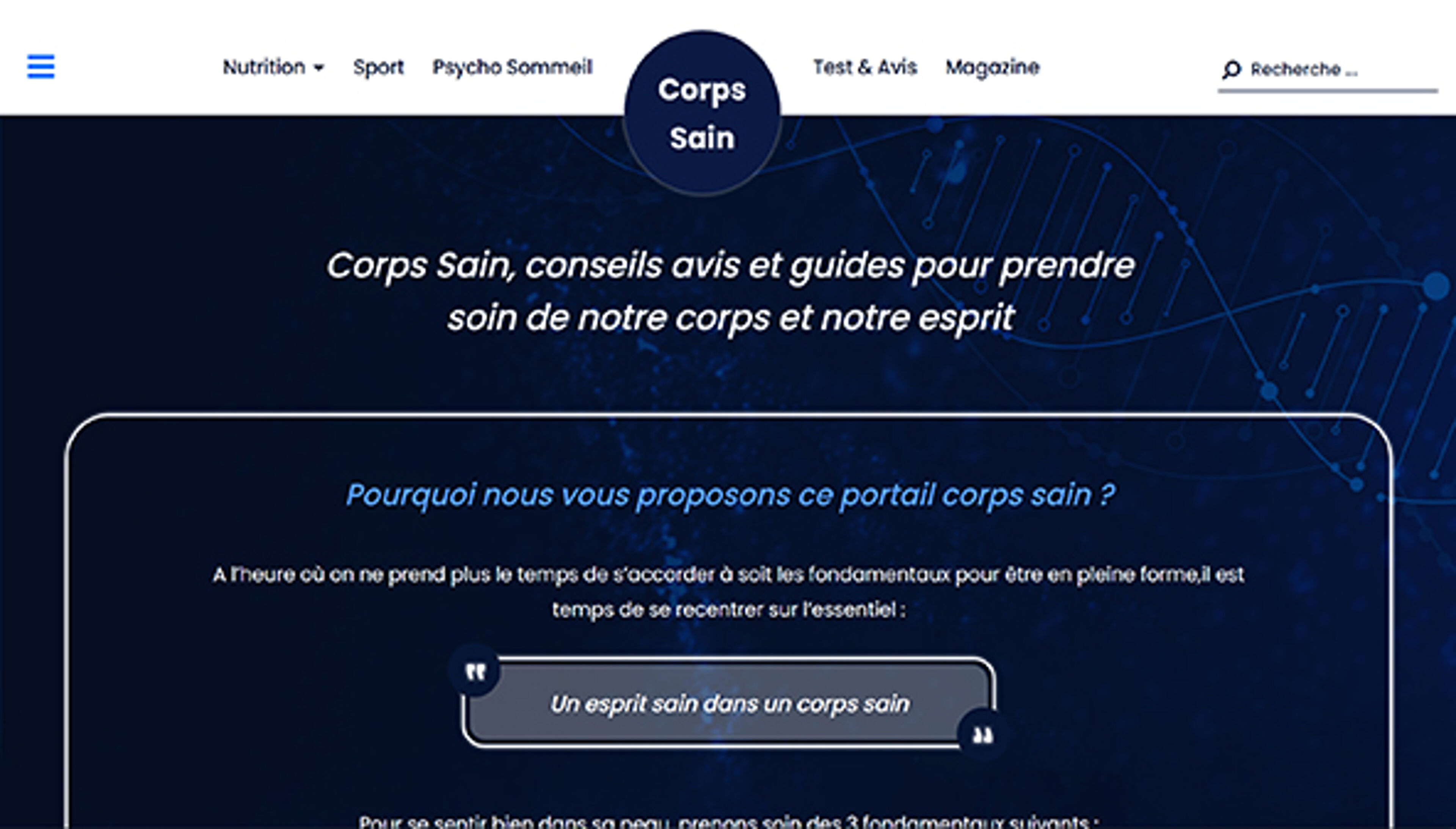 corps-sain.fr