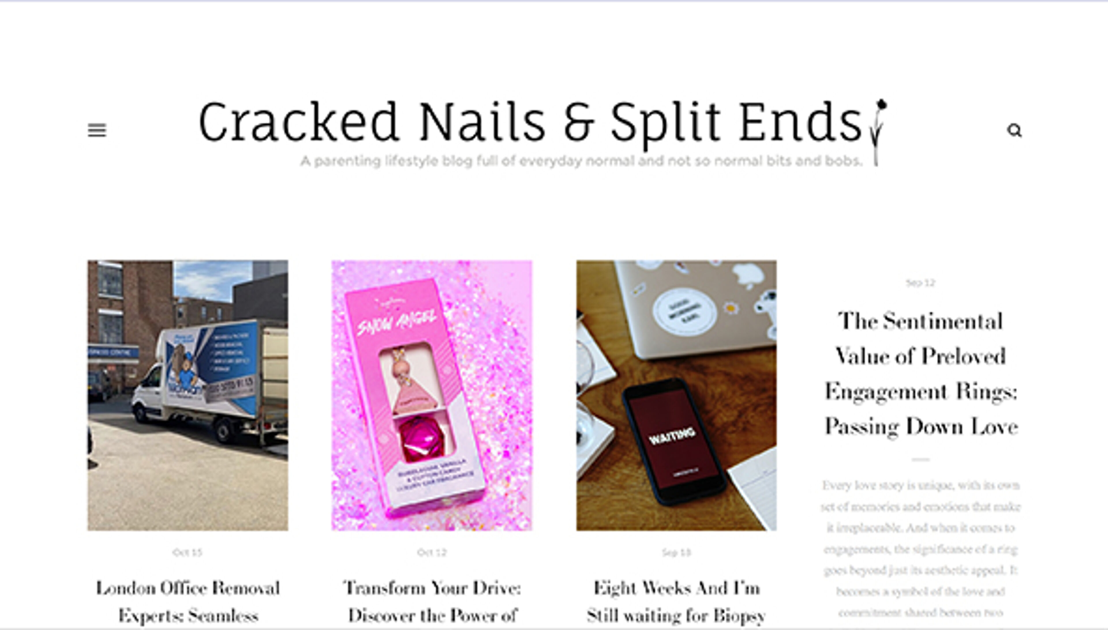 Cracked nails and split ends (crackednailsandsplitends.co.uk)