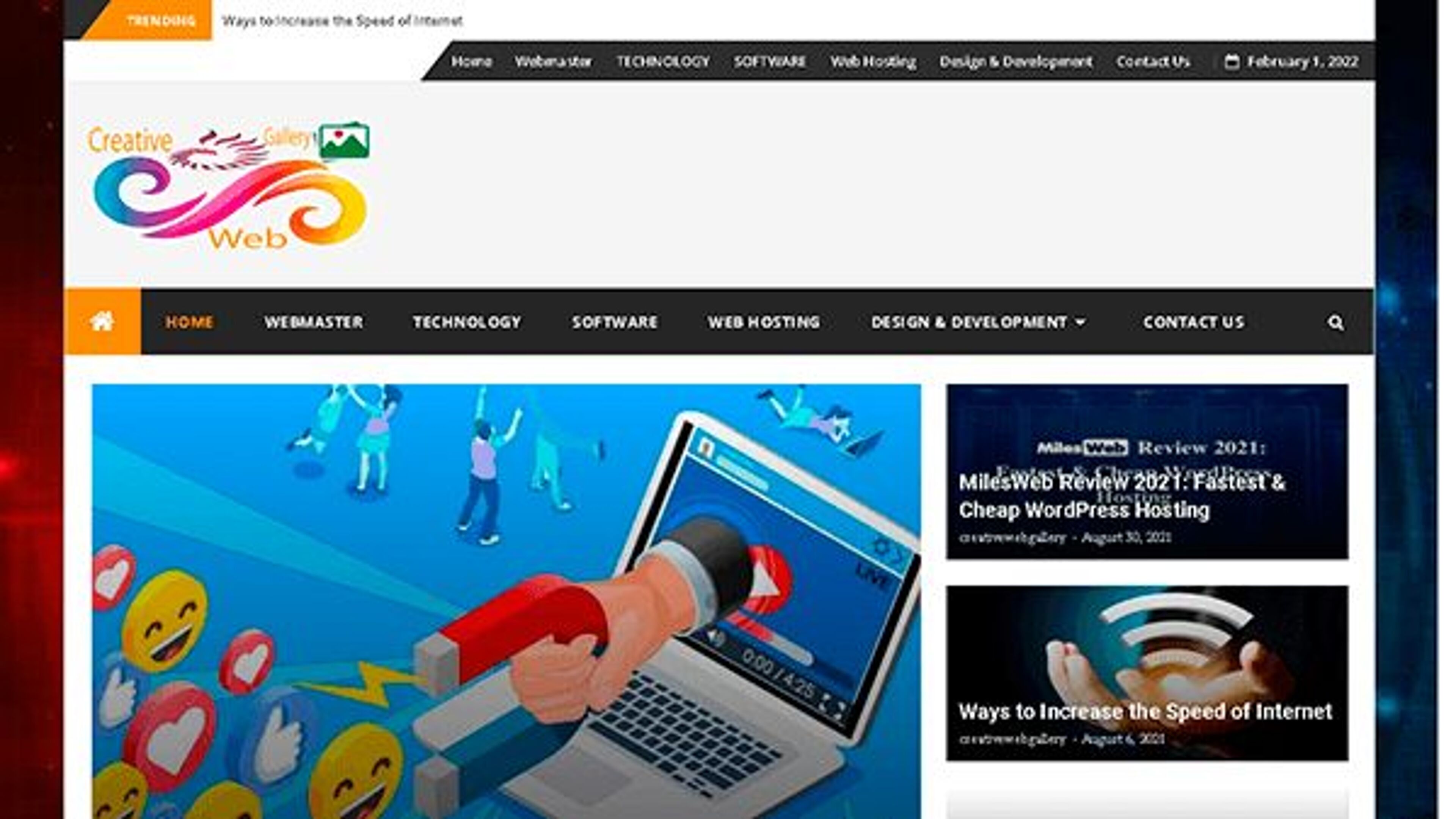 Galerie web créative (creativewebgallery.com)