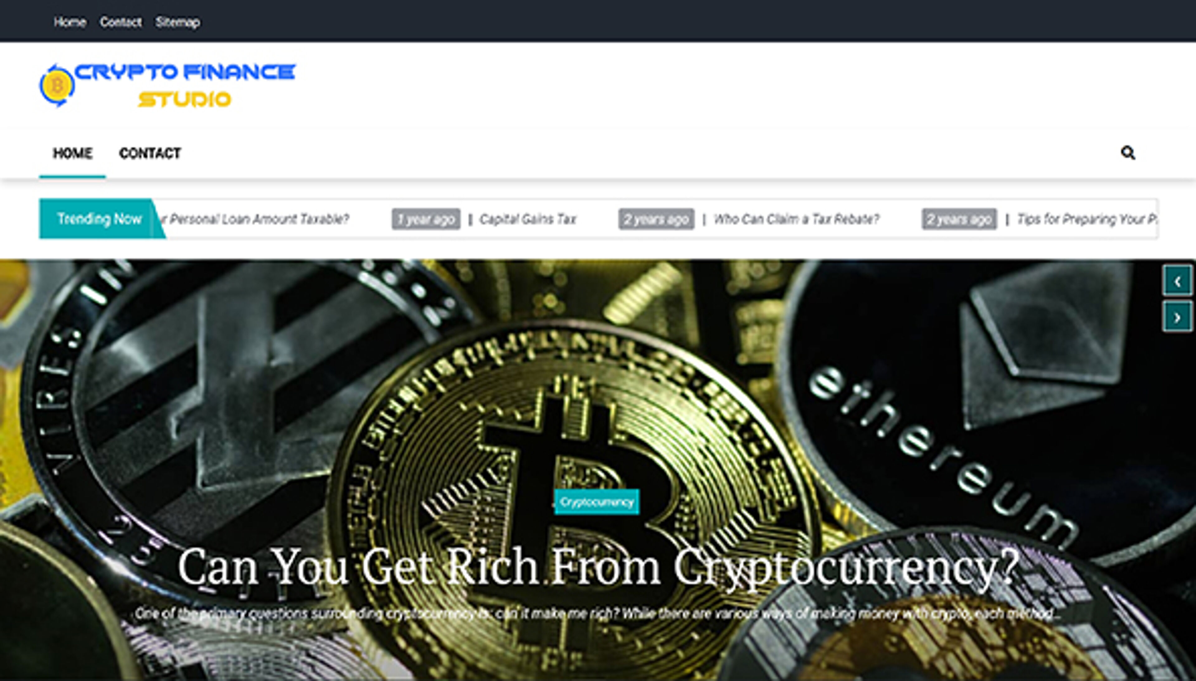 Студия криптовалютных финансов (cryptofinancestudio.com)