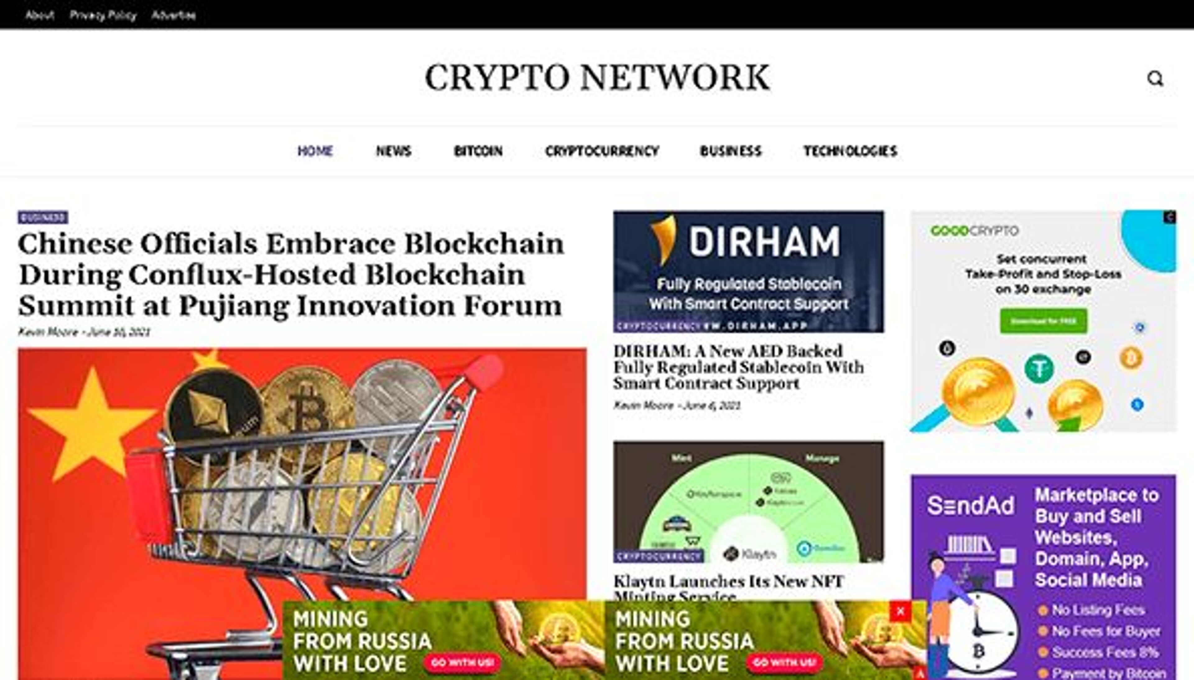 Kripto tinklas (cryptonetwork.live)