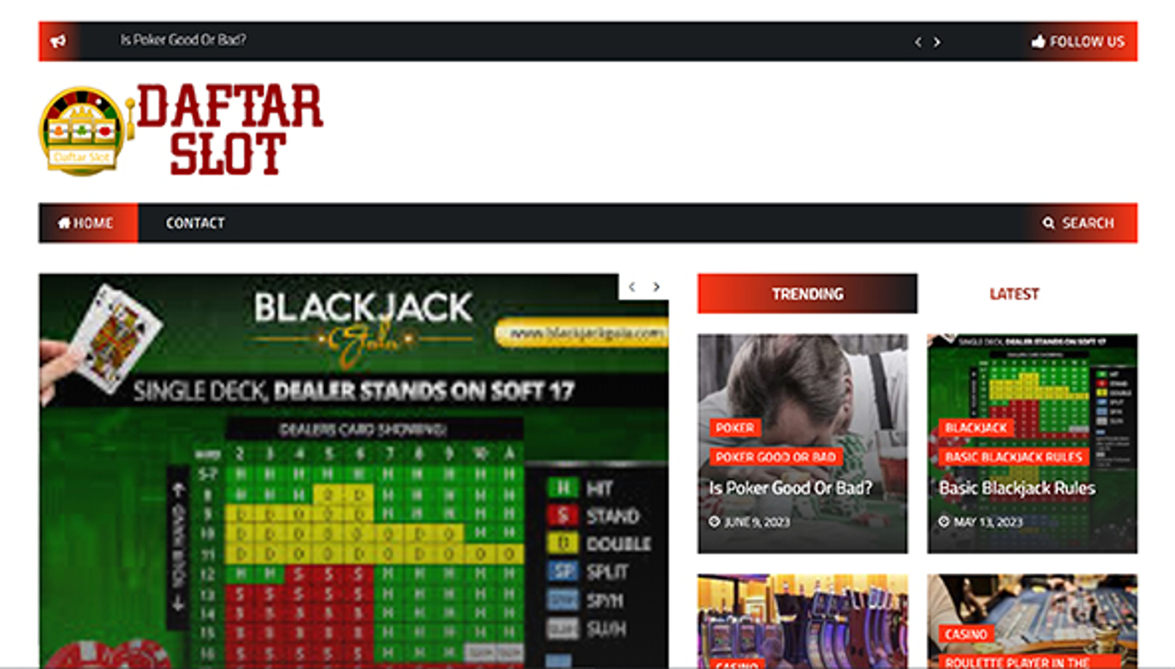 Дафтар слот (daftar-slot.net)