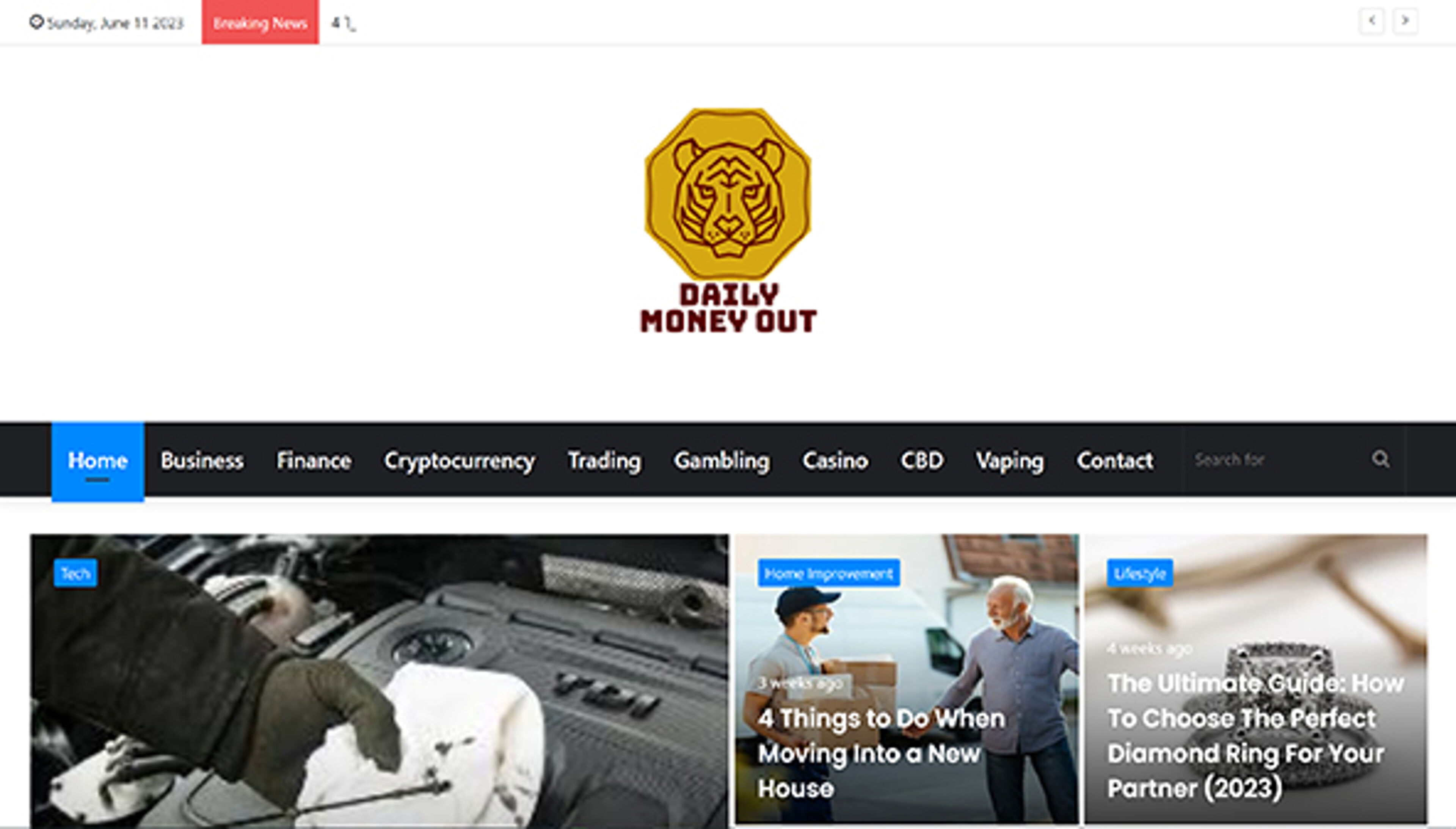 Napi pénzt ki (dailymoneyout.com)